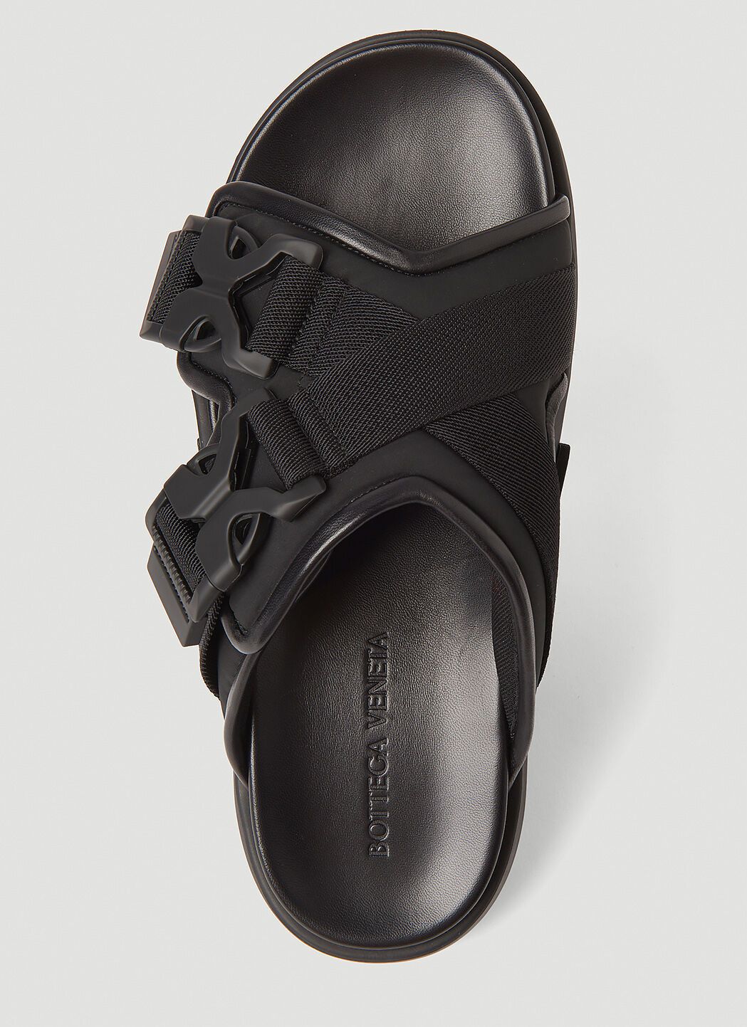 Bottega Veneta o1y0725 Slippers in Black Size US 11 / IT 41 - 5 Thumbnail