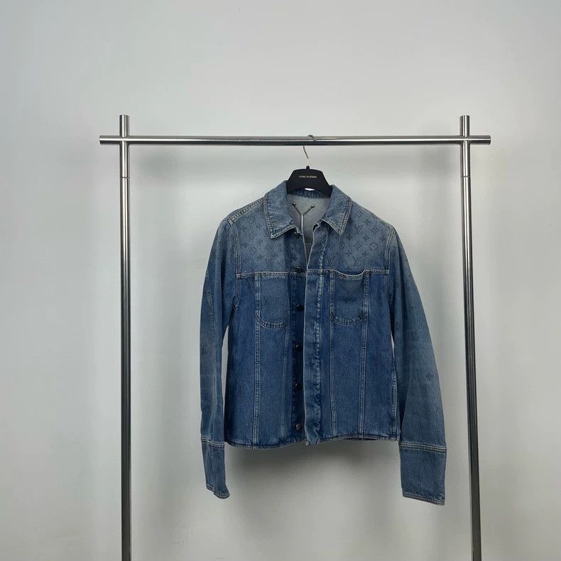 Louis Vuitton Asian limited gradient presbyopic denim jacke