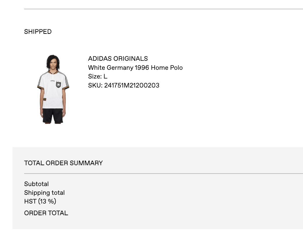 Adidas Adidas Men's Germany 1996 Home Jersey Size US L / EU 52-54 / 3 - 4 Thumbnail