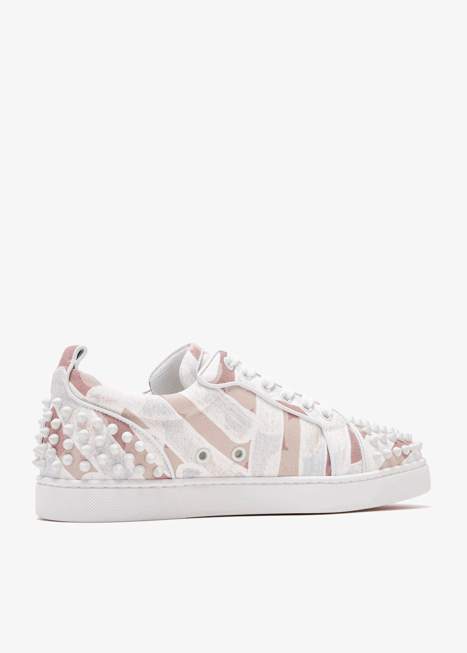 Christian Louboutin os11x0526 Louis Junior Spikes Sneakers in Multicolor Size US 9 / IT 39 - 3 Thumbnail
