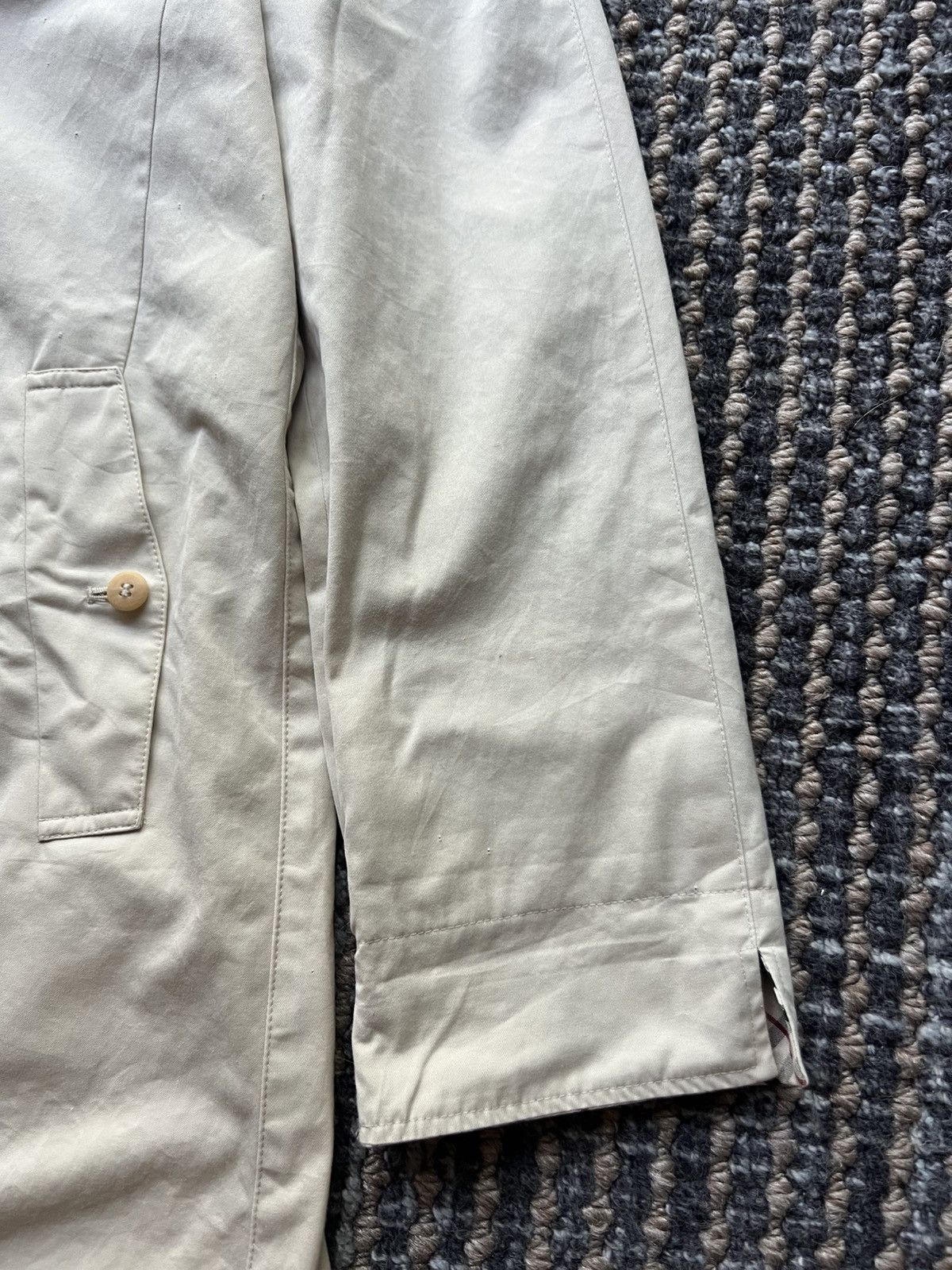 Burberry 00’s Burberry London Trench Coat Nova Check Rare Jacket Size US M / EU 48-50 / 2 - 5 Thumbnail