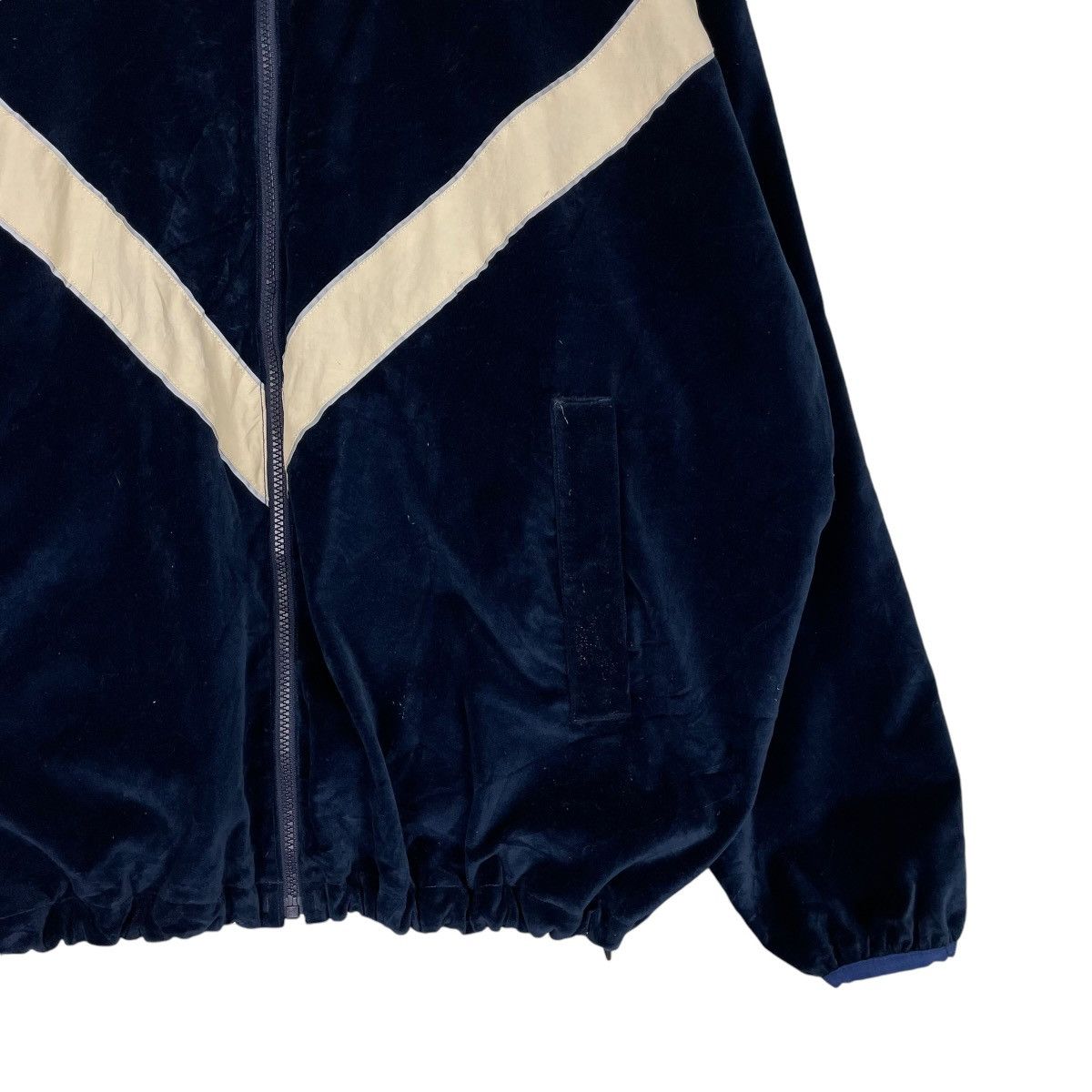 Japanese Brand × Sunny Sports 💥SUNNY SPORT VELVET ZIPPER BOMBER JACKET Size US L / EU 52-54 / 3 - 4 Thumbnail