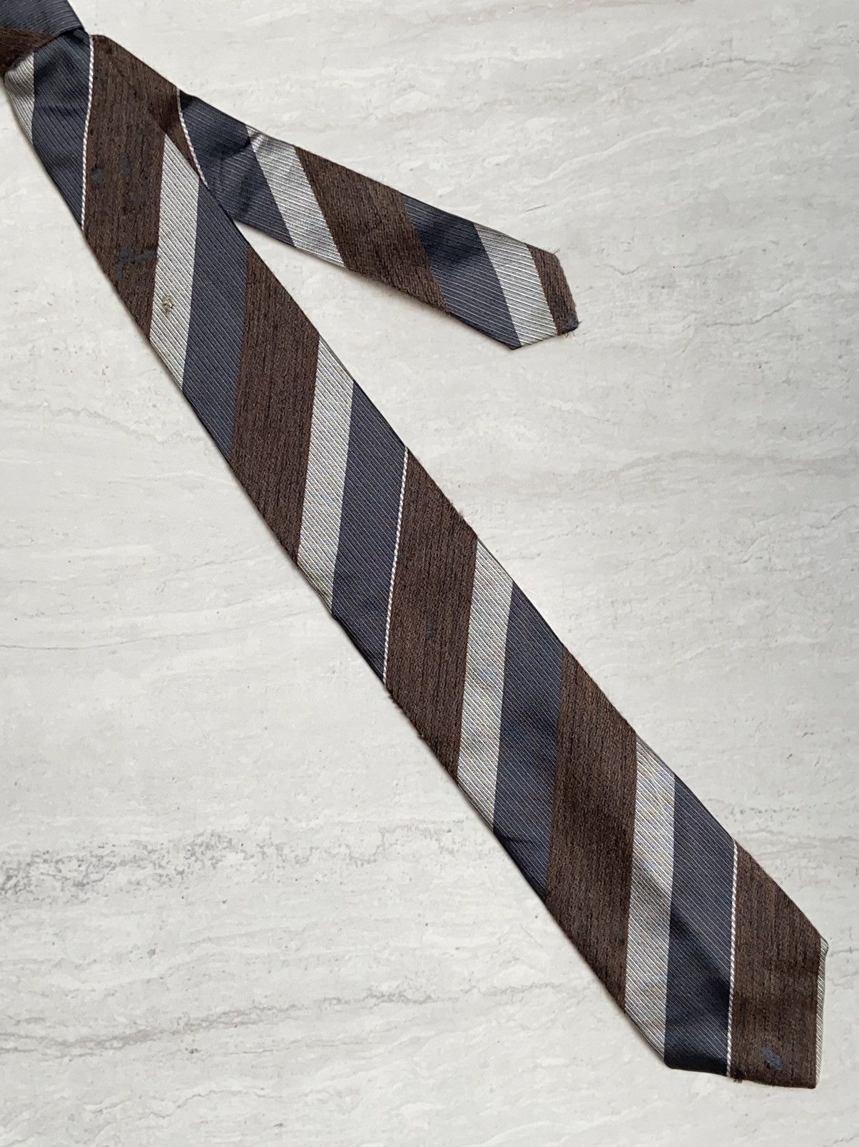 Issey Miyake IM Issey Miyake Striped Tie Size ONE SIZE - 11 Thumbnail