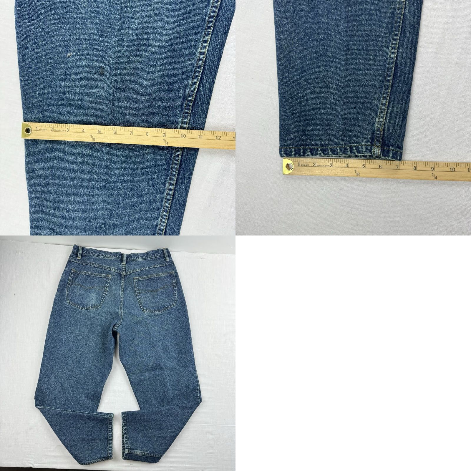 Anchor Blue VINTAGE Anchor Blue Jeans Relaxed Men 38x30 Blue Grunge 90s Y2K Hip Hop Skater Punk Size US 38 / EU 54 - 10 Thumbnail