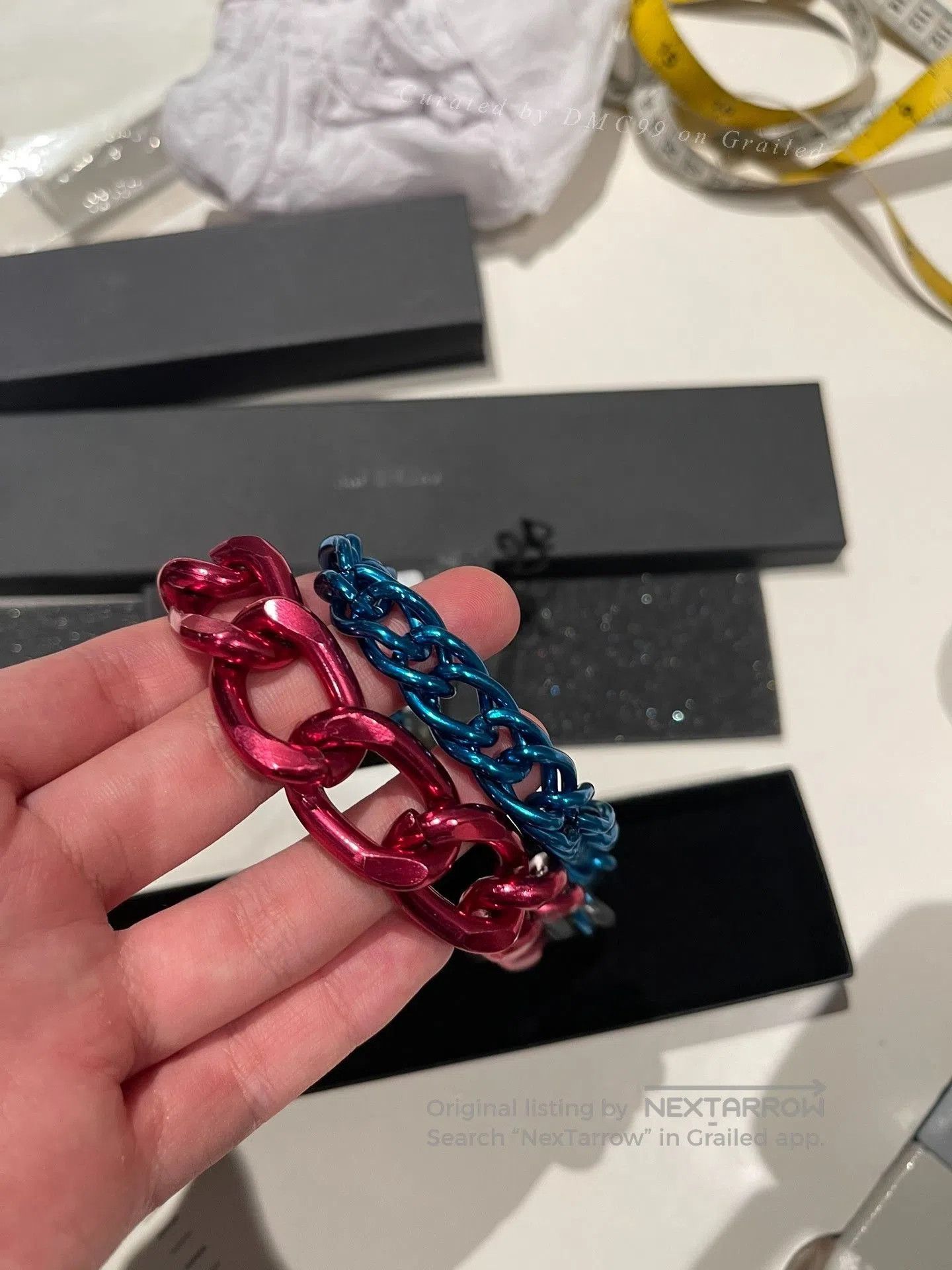 Raf Simons Raf Simons 13ss Double Lock Bracelet. Size ONE SIZE - 3 Thumbnail