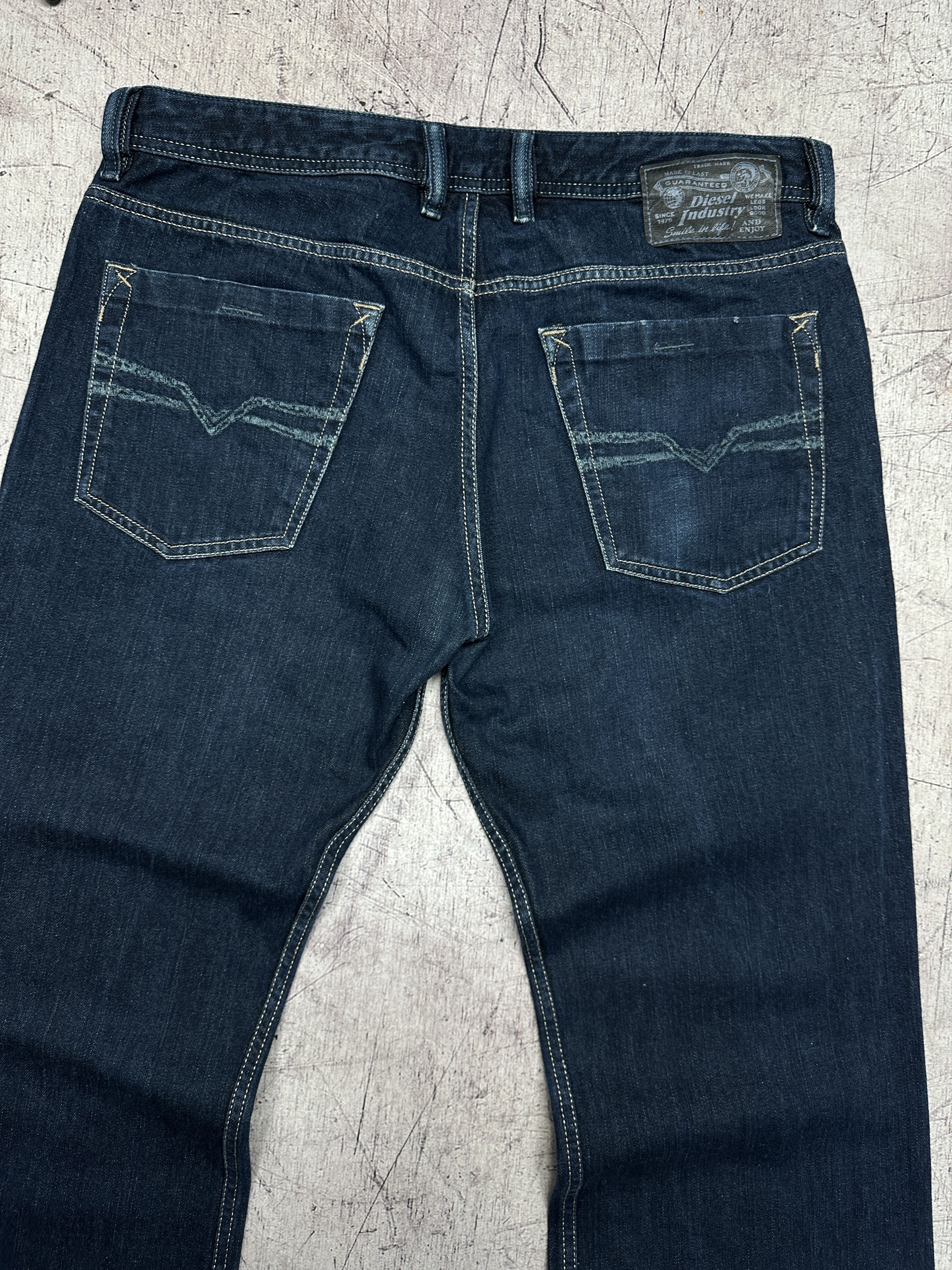 Diesel Diesel Zhav Mens Denim Pants Flared Jeans Bootcut Size US 34 / EU 50 - 9 Thumbnail