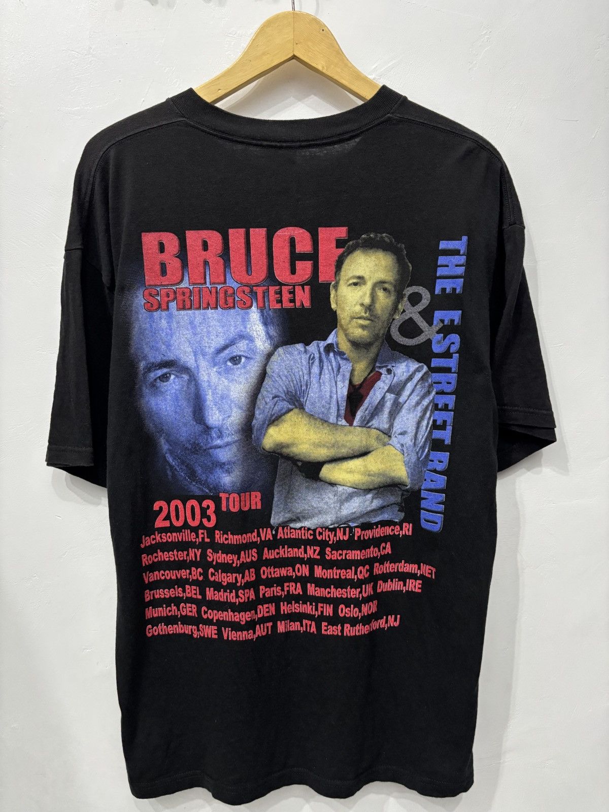 Band Tees Vintage Bruce Springsteen Tour 2003 Size US XL / EU 56 / 4 - 2 Thumbnail