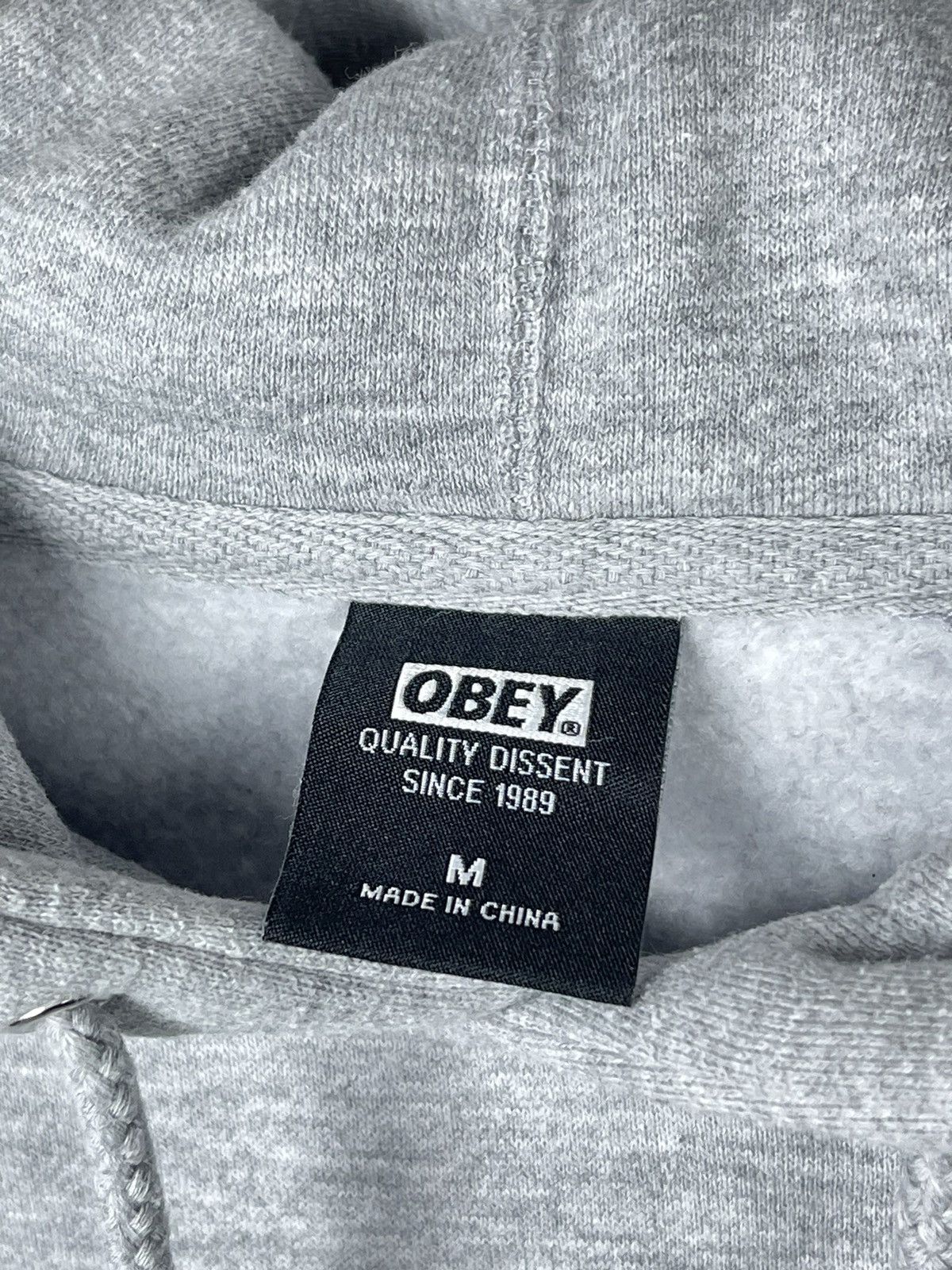 Obey OBEY Records Logo Hoodie Men’s Size M Size US M / EU 48-50 / 2 - 11 Thumbnail