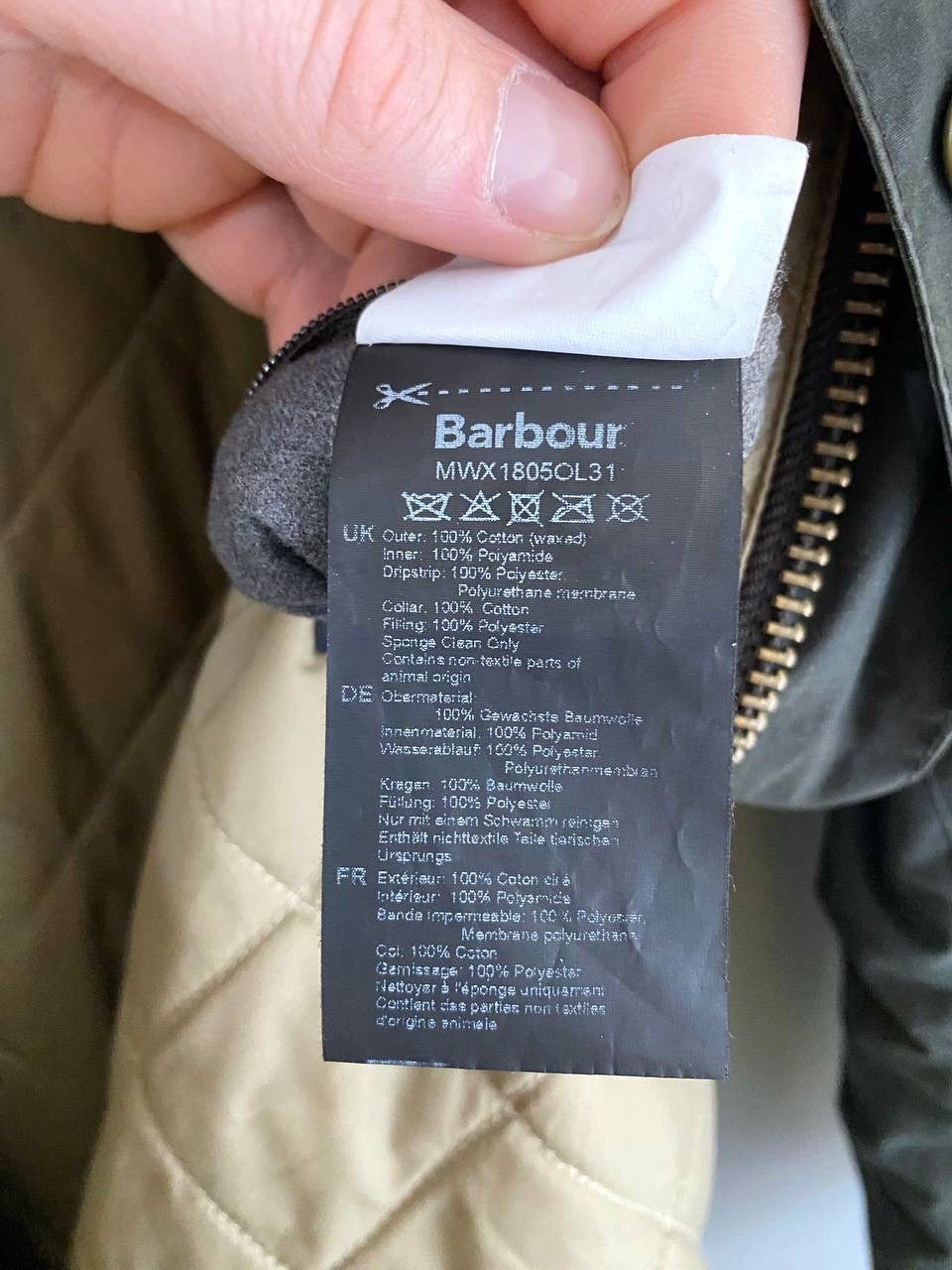 Barbour Barbour Retail Pretsbury Men's Green Waxed Jacket, Size M Size US M / EU 48-50 / 2 - 16 Thumbnail