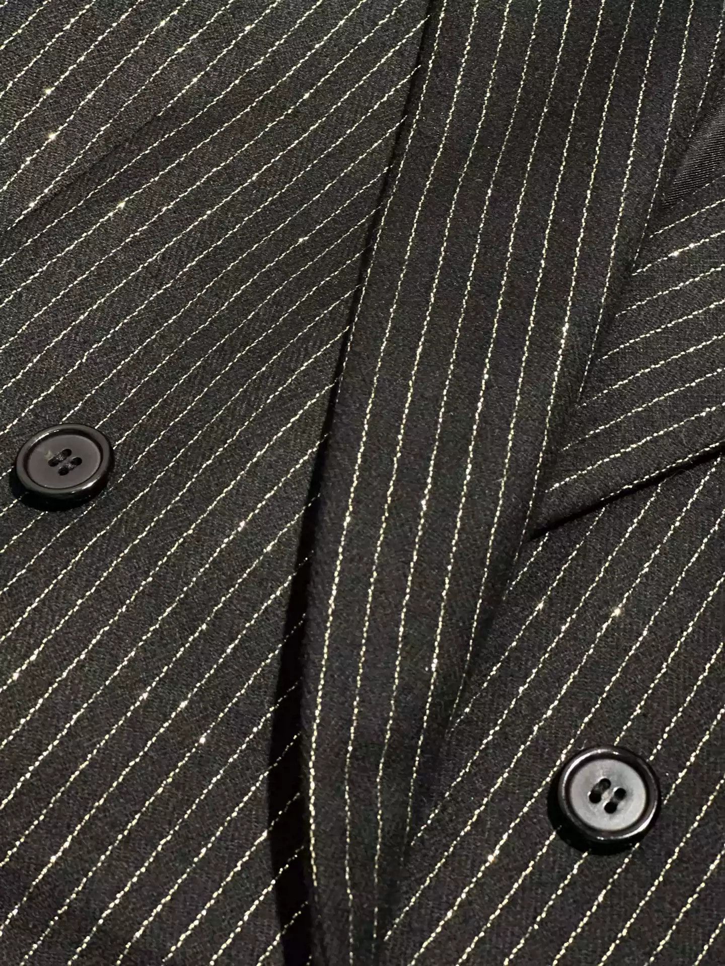 Saint Laurent Paris Saint Laurent Paris Saint Laurent men's wool and gold suit Size US S / EU 44-46 / 1 - 3 Thumbnail