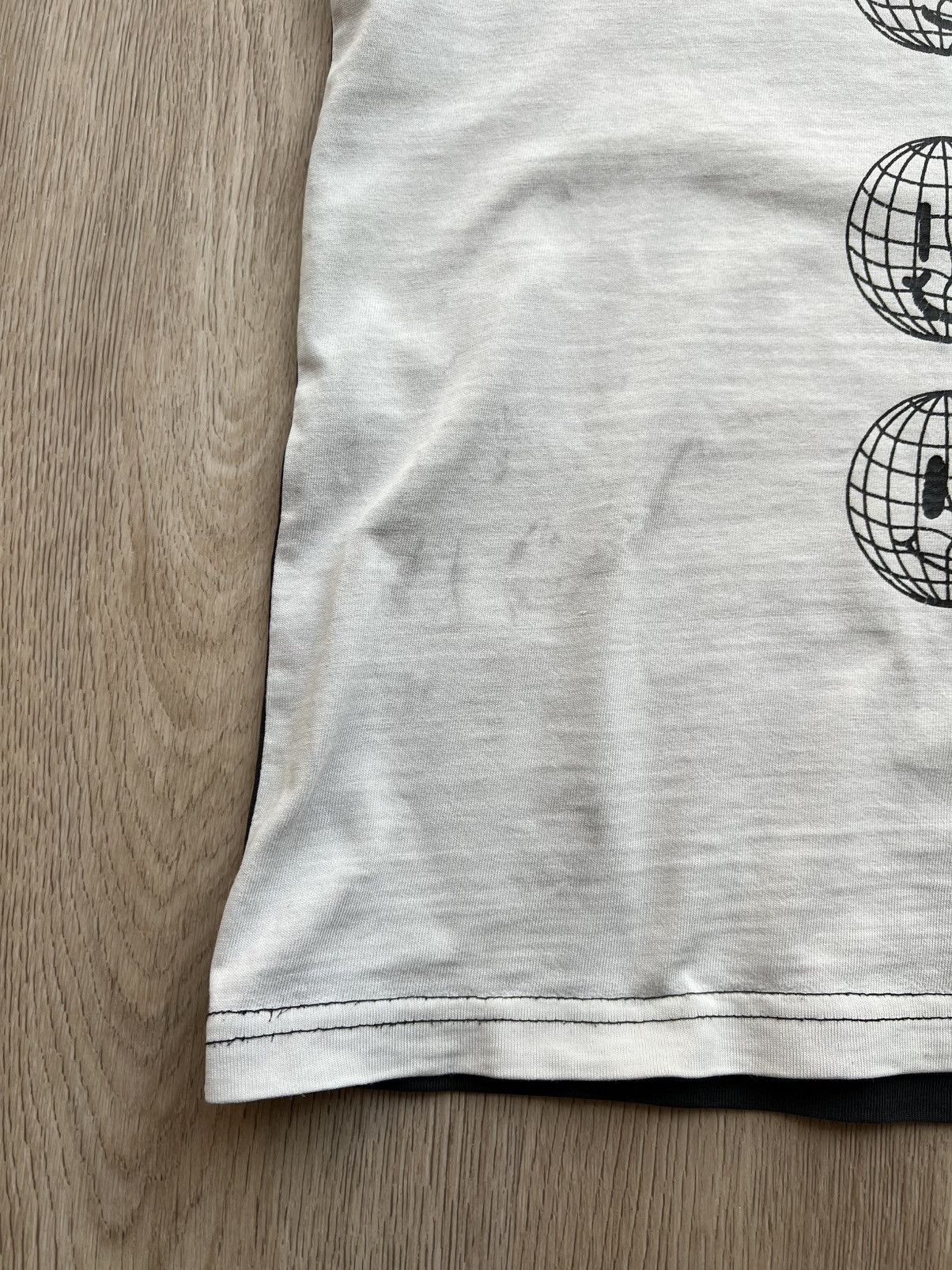 Misbhv Misbhv Double Printed Studded Tour T-Shirt Black White Tee Size US S / EU 44-46 / 1 - 4 Thumbnail