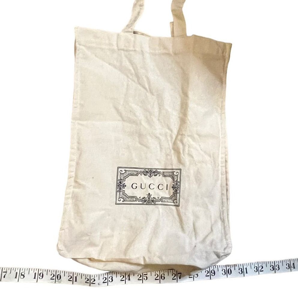 Gucci Gucci Cream lightweight Cloth tote bag with handles Size ONE SIZE - 8 Thumbnail