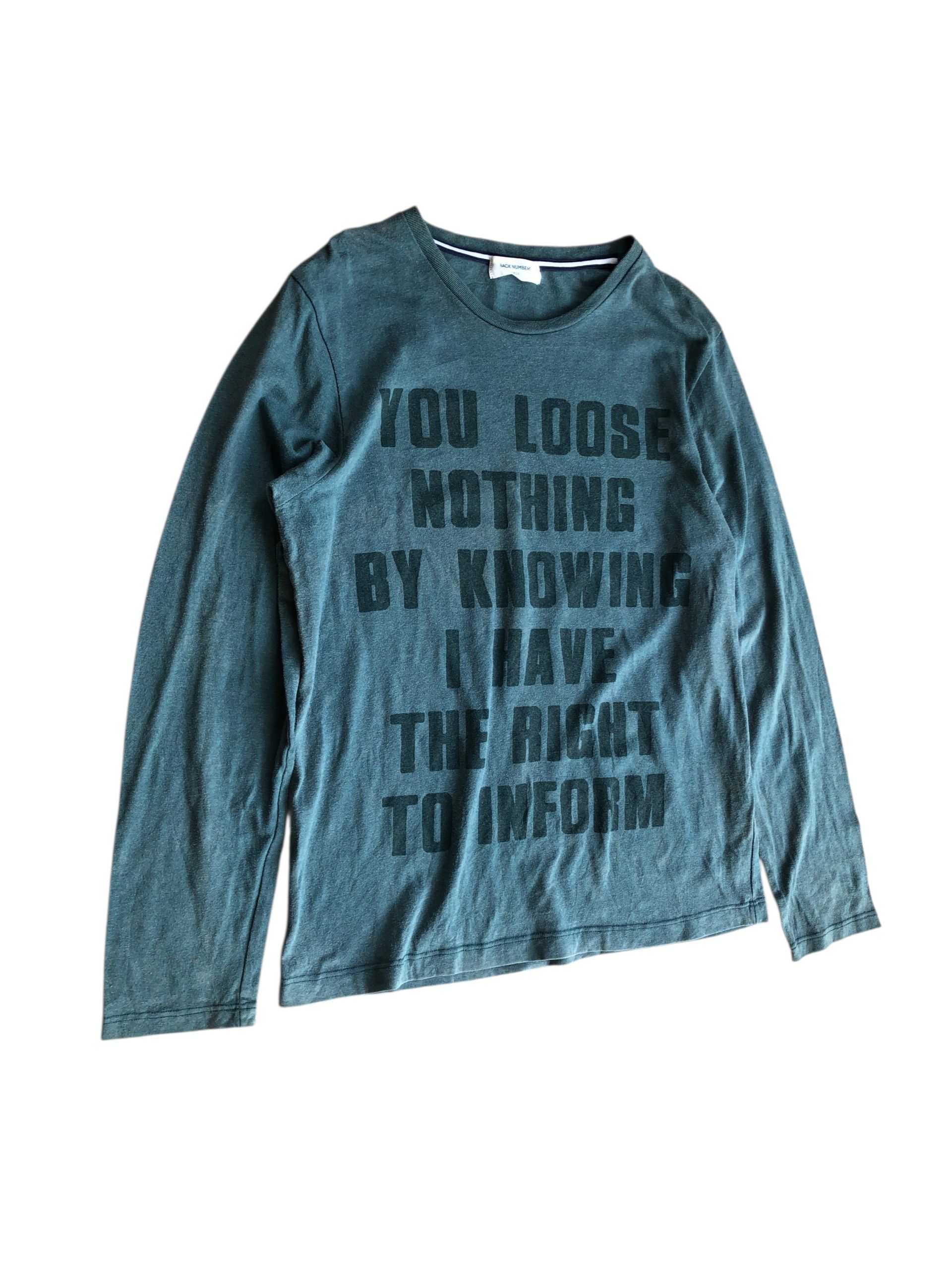 If Six Was Nine 2000s Poem Back number Vkei Y2k Japanese Size US L / EU 52-54 / 3 - 2 Thumbnail