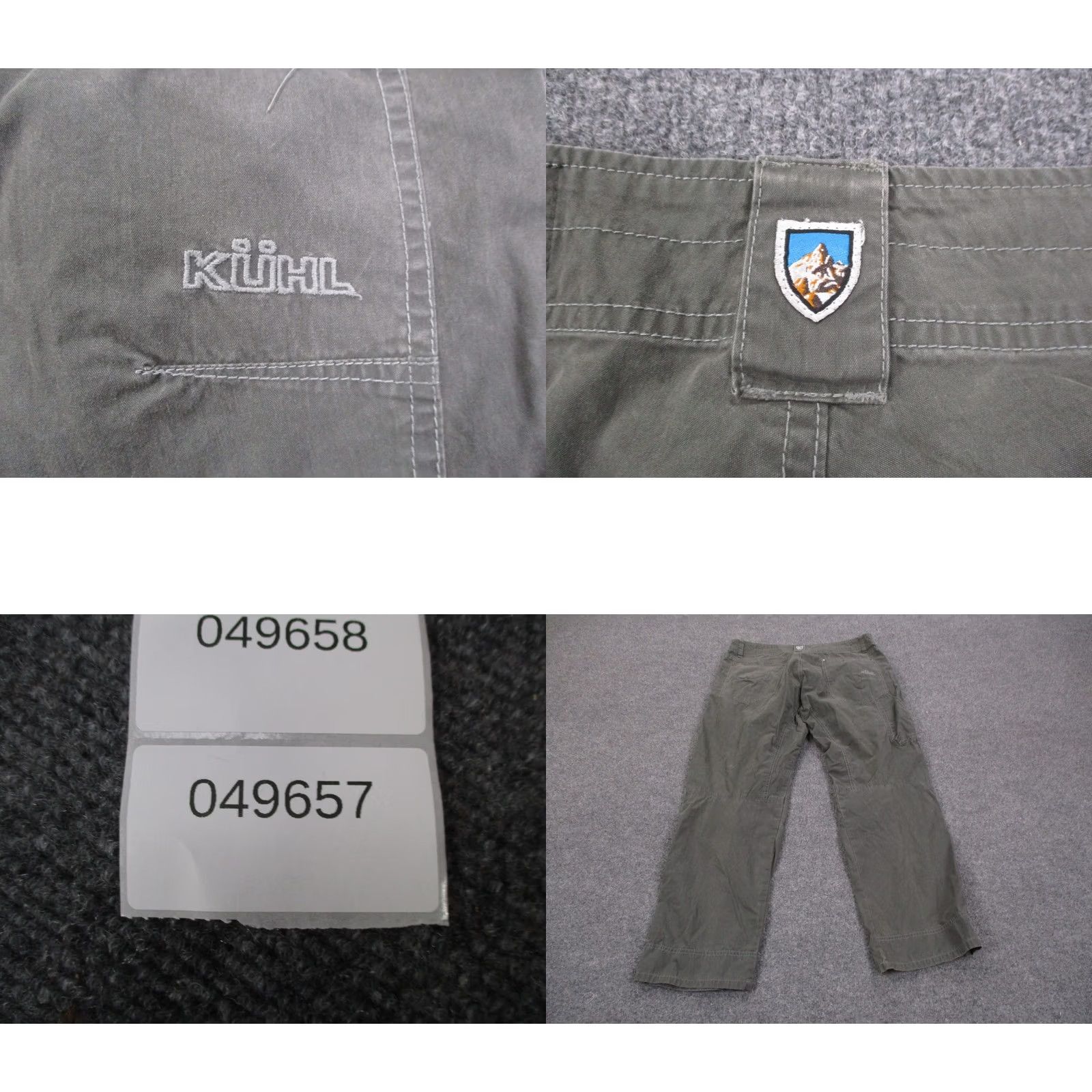 Vintage Kuhl Revolvr Pants Mens 36 X 32 Green Carpenter Pockets Flat Front Regular Size US 36 / EU 52 - 10 Thumbnail