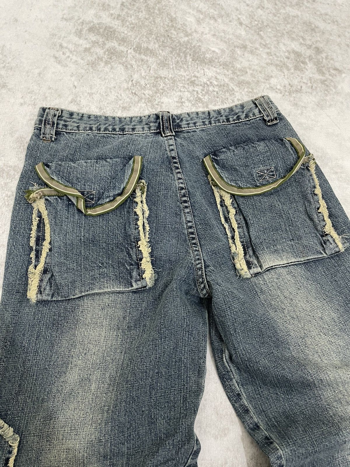 Hysteric Glamour 2000s Jinggou Japan Flared distressed Denim LGB Style Size US 29 - 6 Thumbnail