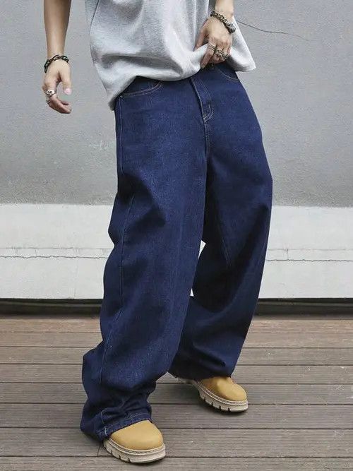 Other Skate Baggy Denim Jeans Wide leg Size US 34 / EU 50 - 1 Thumbnail