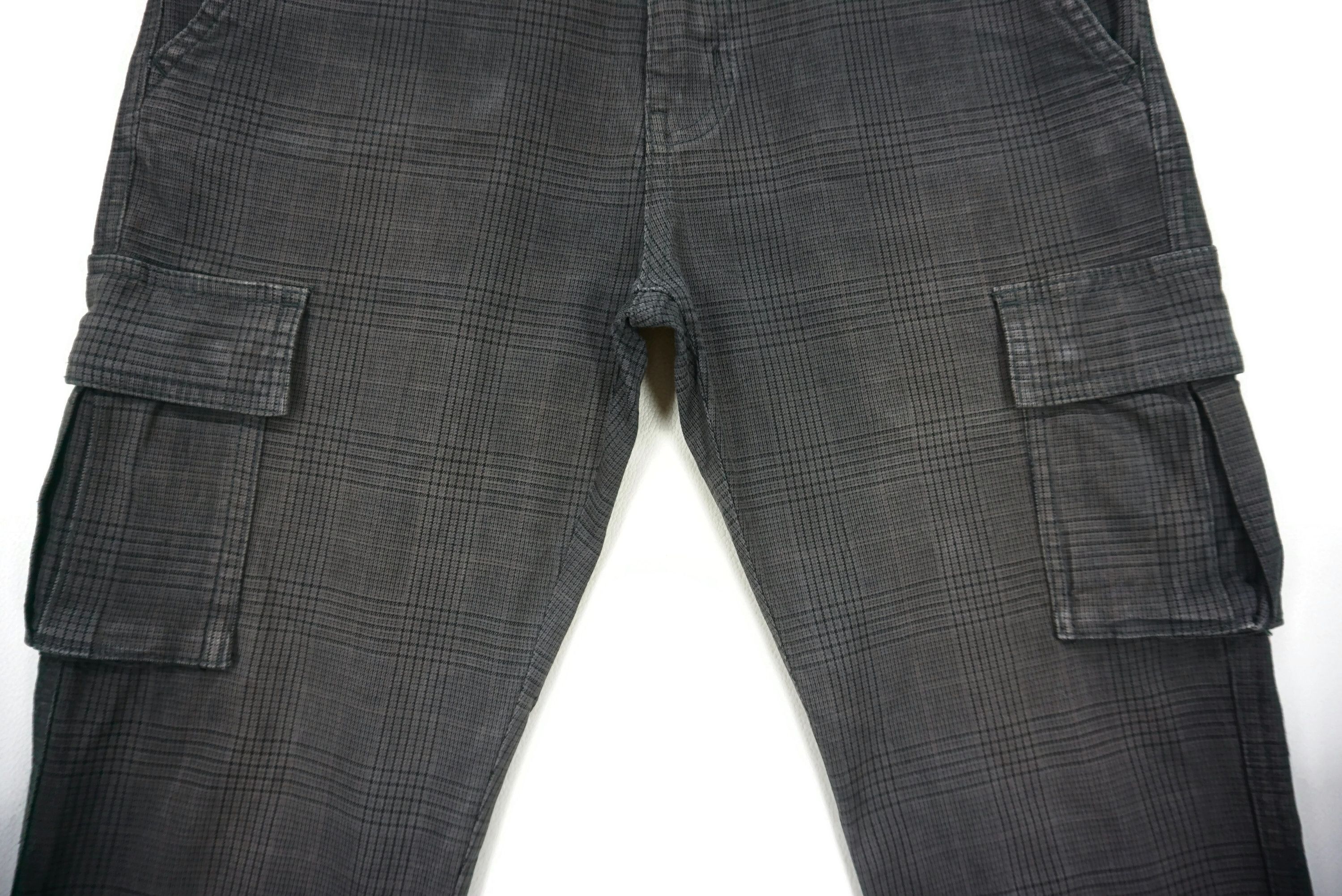 Japanese Brand Beams Pants fit W31xL33 Checkered Surplus Tactical Cargo Size US 28 / EU 44 - 5 Thumbnail
