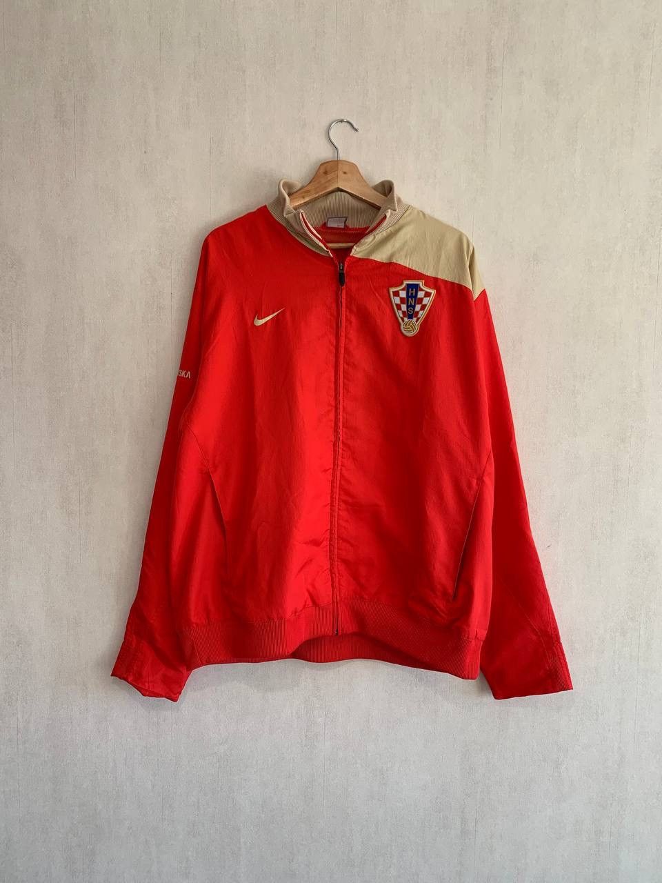 Nike × Vintage Vintage Nike Croatia Jacket Size US XL / EU 56 / 4 - 1 Thumbnail