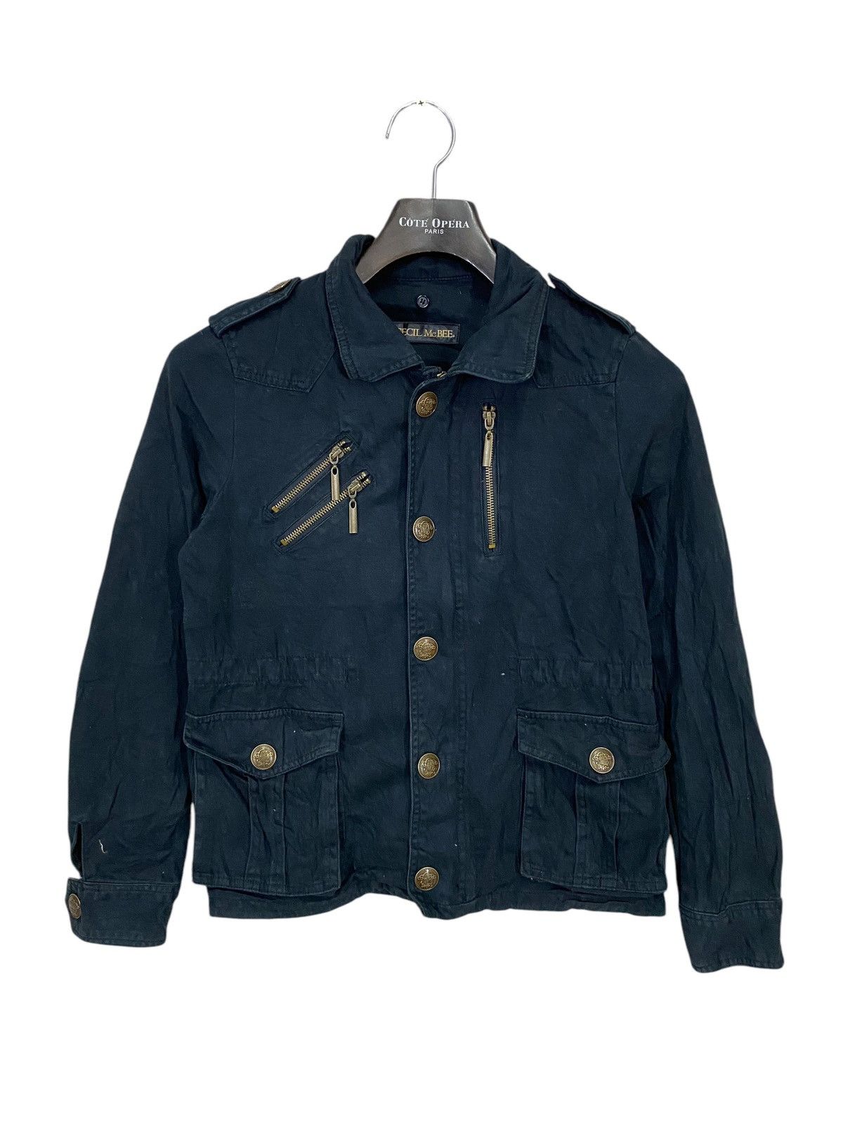 Cecil mc bee steampunk jacket multizip lgb design