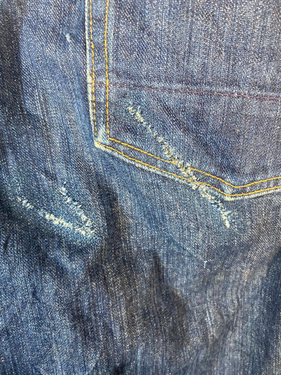 Other Vintage B&H balance &harmony selvedge denim jeans Size US 34 / EU 50 - 15 Thumbnail