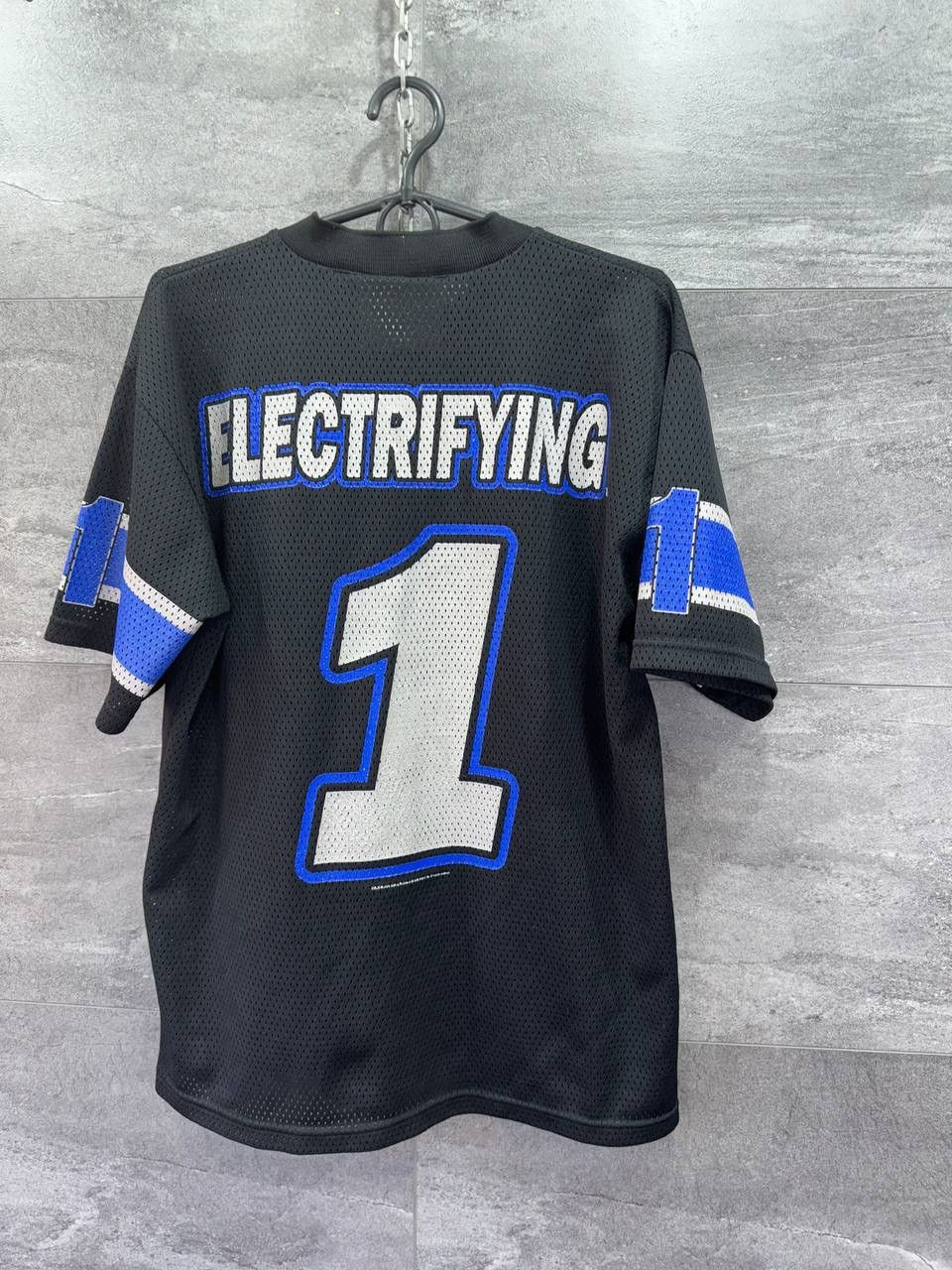 Vintage 2000s WWF The Rock Electrifying 1 Wrestling Jersey Size US M / EU 48-50 / 2 - 14 Thumbnail