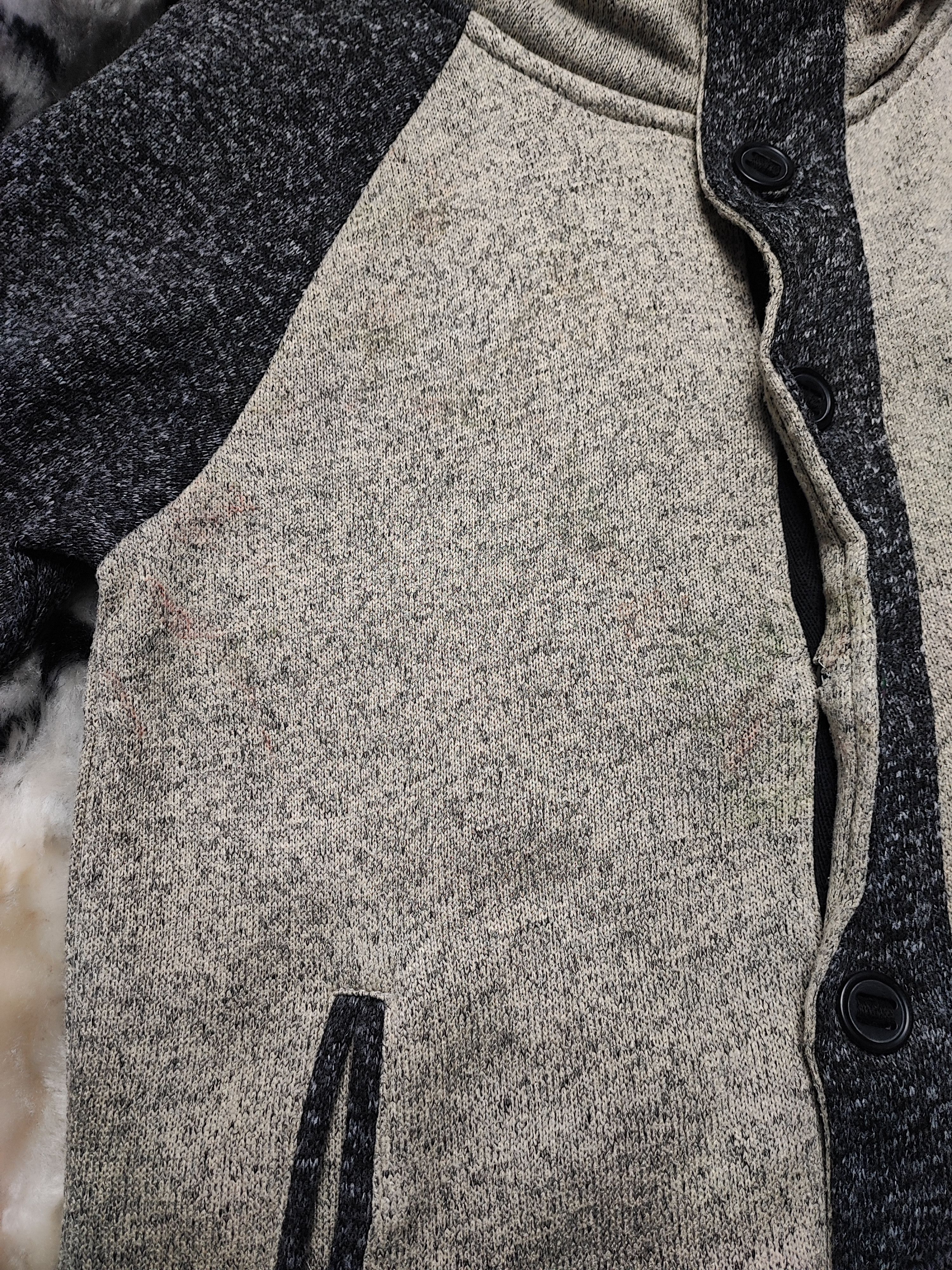 Japanese Brand Avail Avant Garde Knit Wool Jacket Size US L / EU 52-54 / 3 - 11 Thumbnail