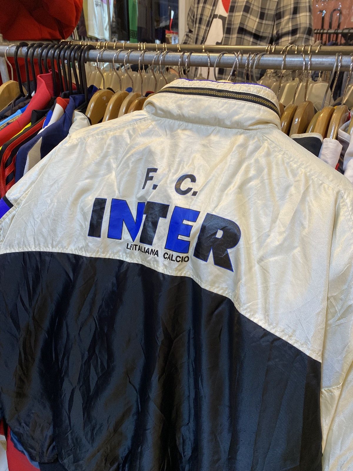 Kappa Vintage 90s Inter Milan Jacket Size US XL / EU 56 / 4 - 4 Thumbnail