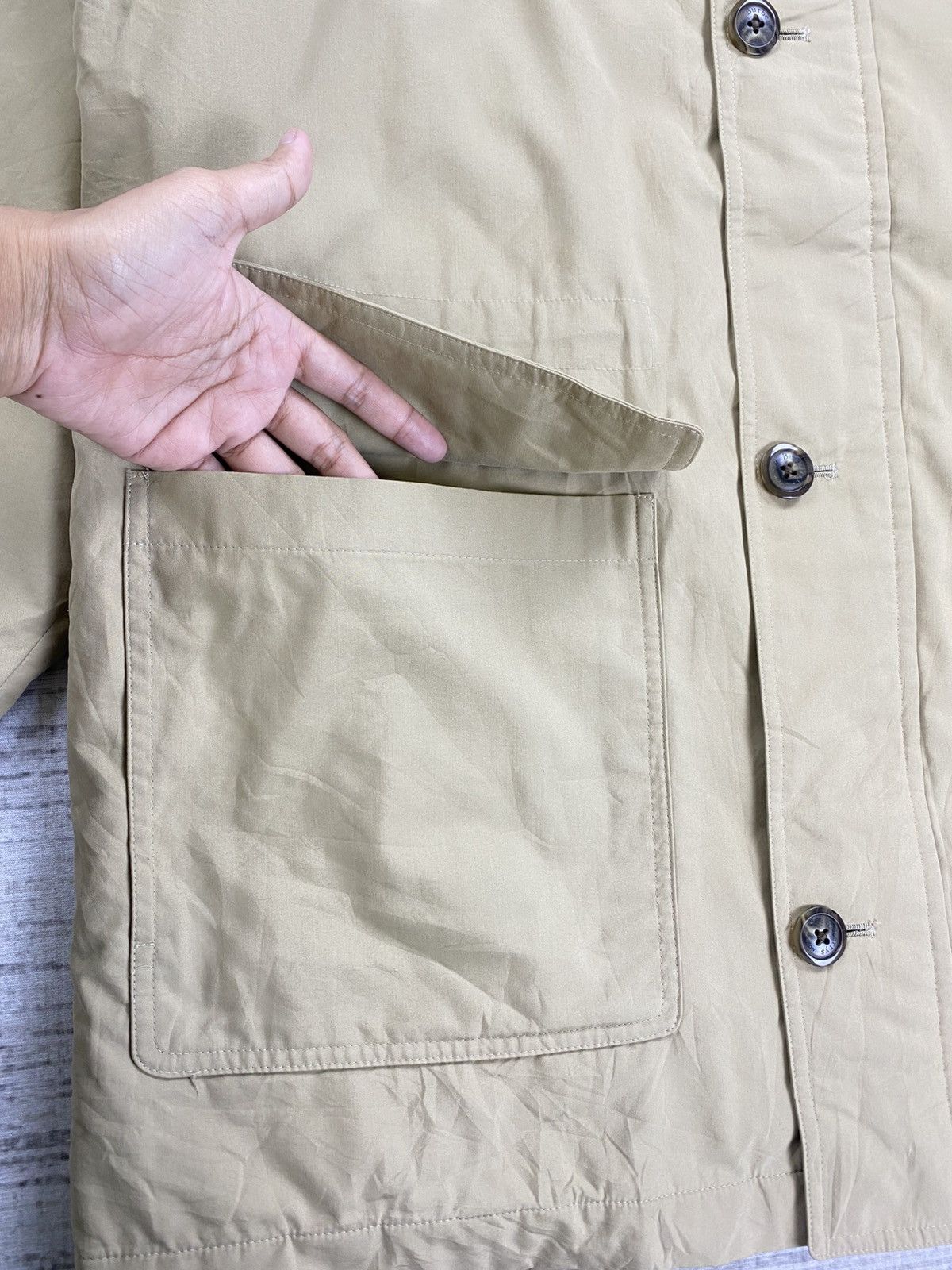 Burberry 90s Burberrys CASUAL Jacket Nice Design Size US L / EU 52-54 / 3 - 7 Thumbnail