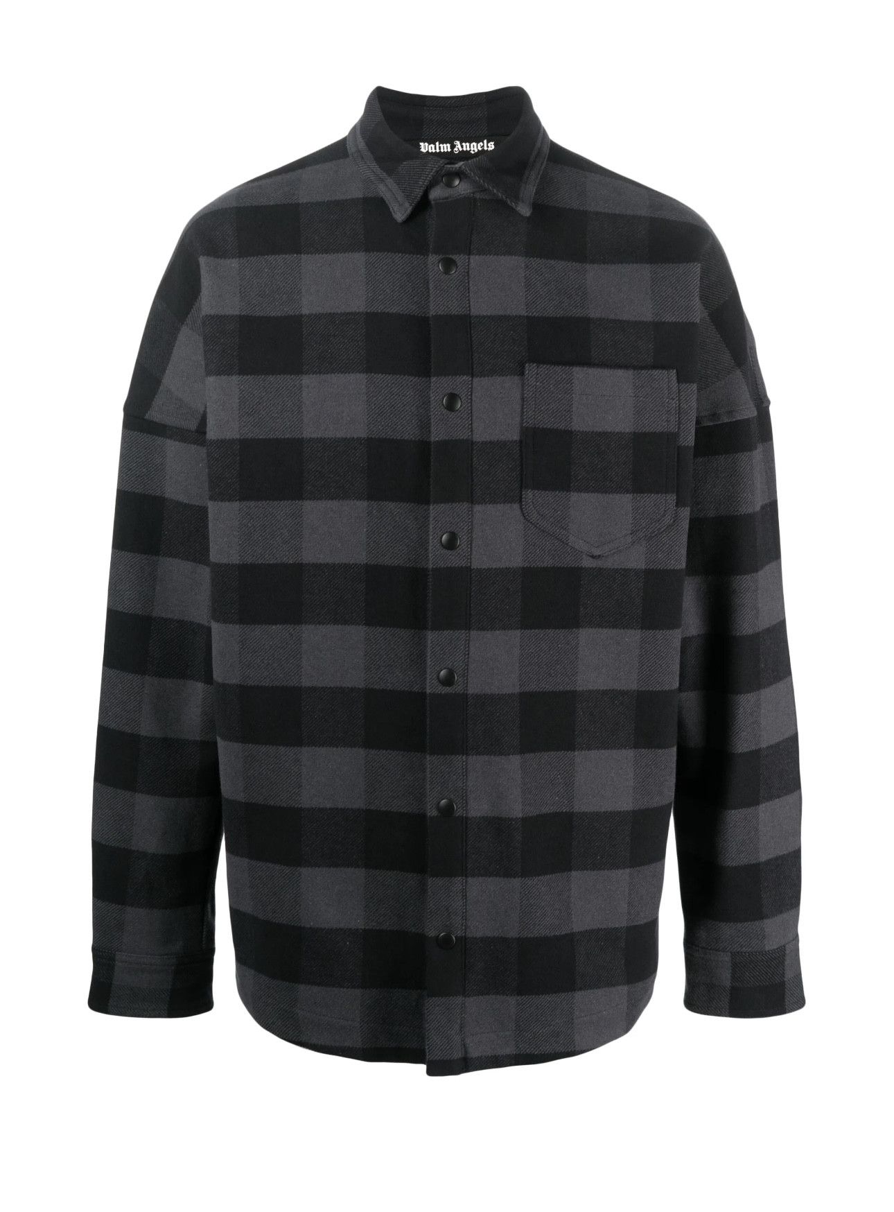 Palm Angels Palm Angels Plaid Cotton Flannel Overshirt Size US XXL / EU 58 / 5 - 3 Thumbnail