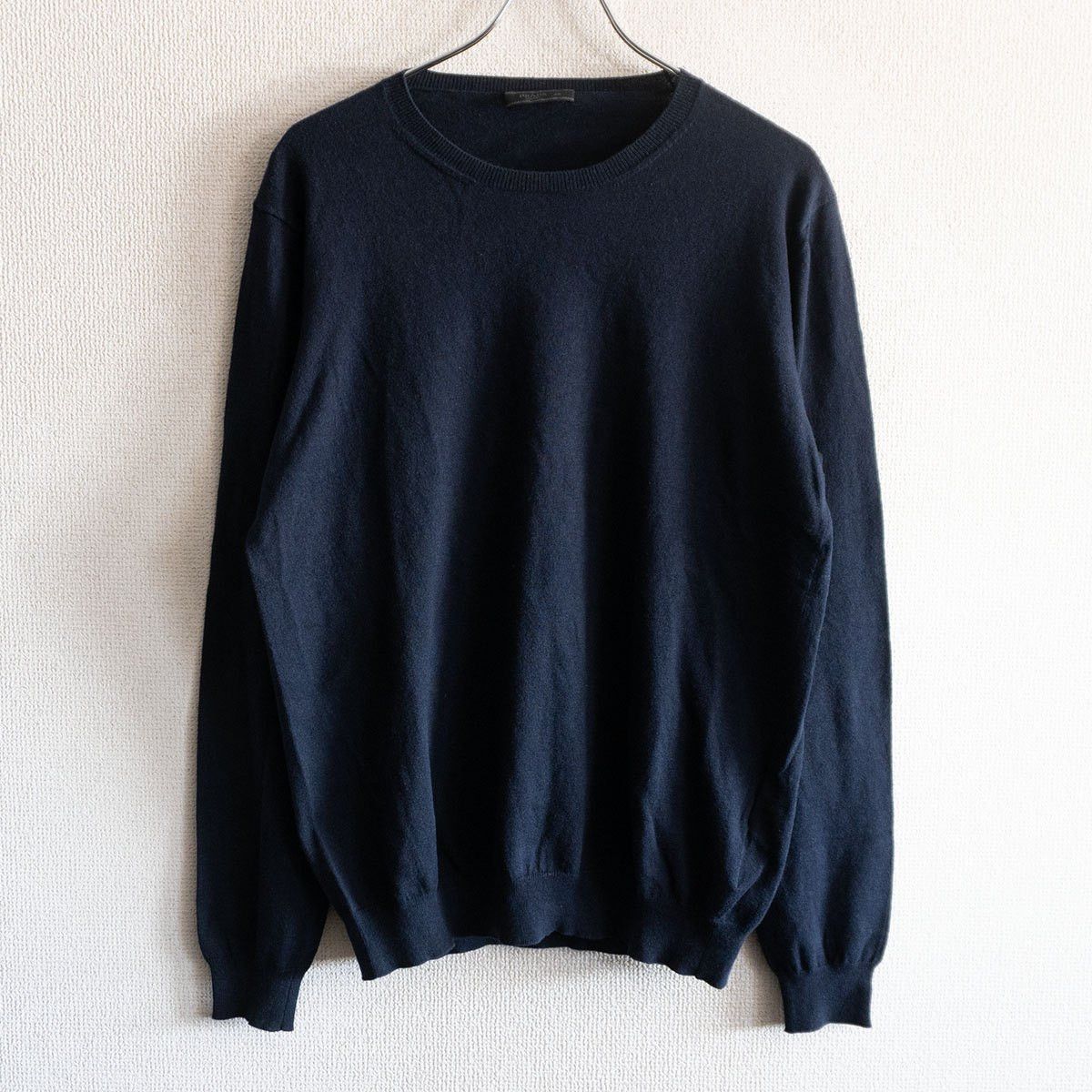 Prada Prada Cotton Cashmere Knit Sweater Size 48 Size US M / EU 48-50 / 2 - 1 Thumbnail