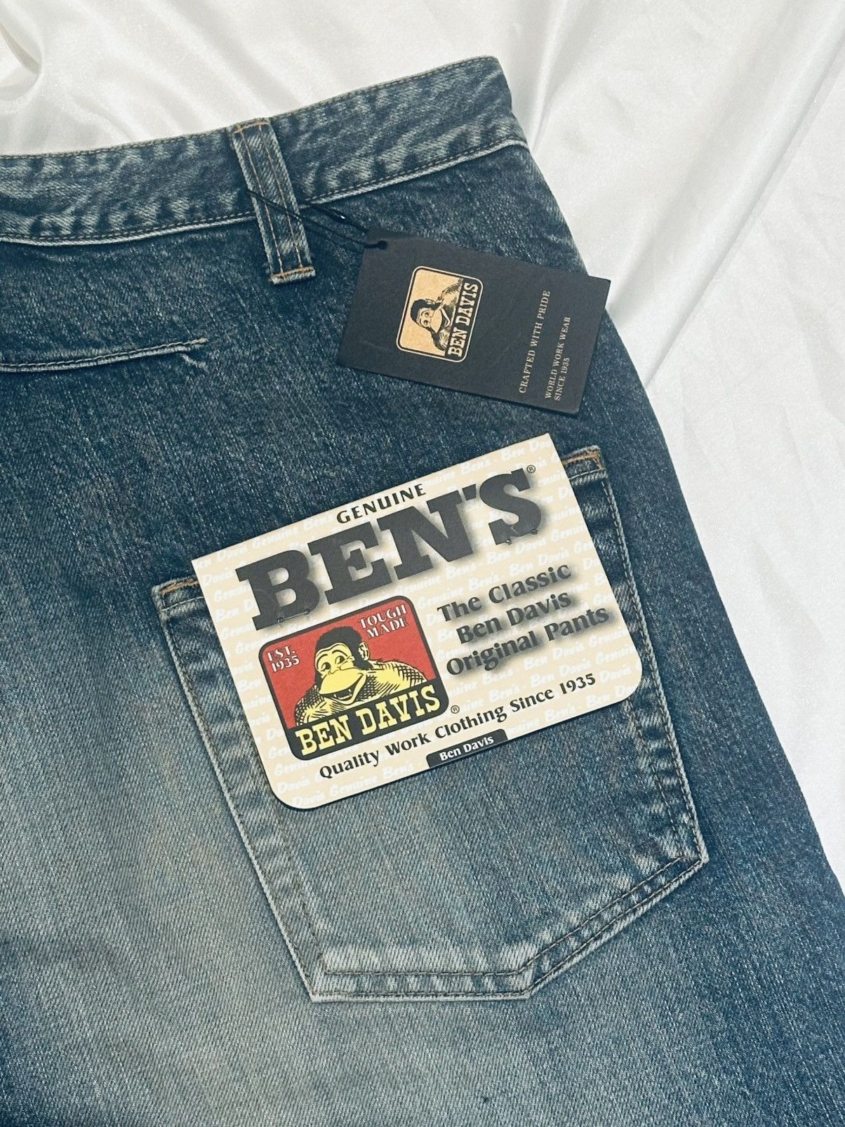 Ben Davis BEN DAVIS japan made DENIM 10 years wash 32 Size US 32 / EU 48 - 3 Thumbnail