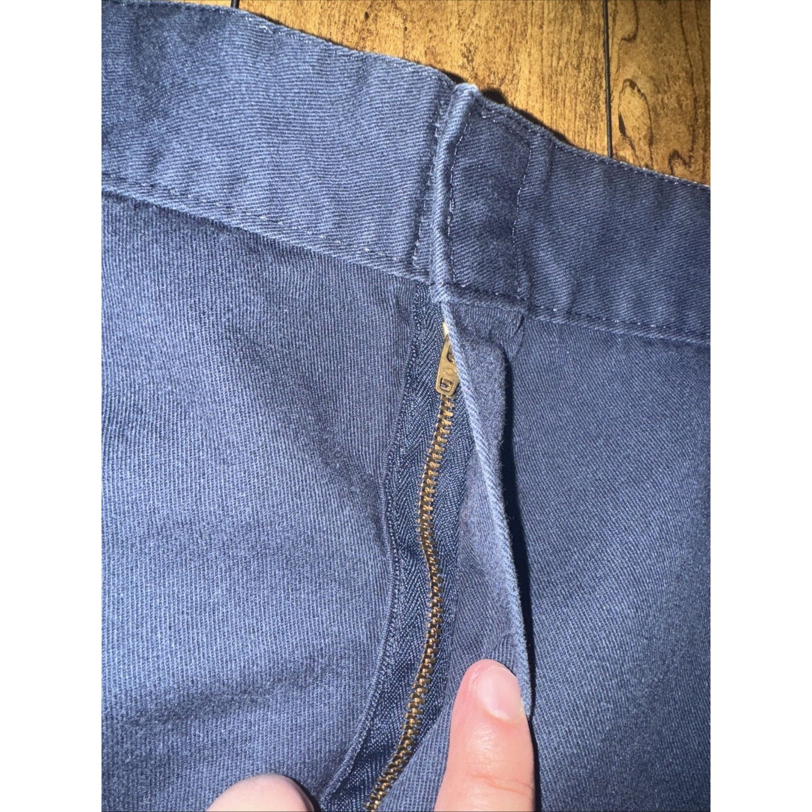 Dickies Vintage Dickies Loose Fit Double Knee Work Pants Blue 38x29 Size US 38 / EU 54 - 4 Thumbnail
