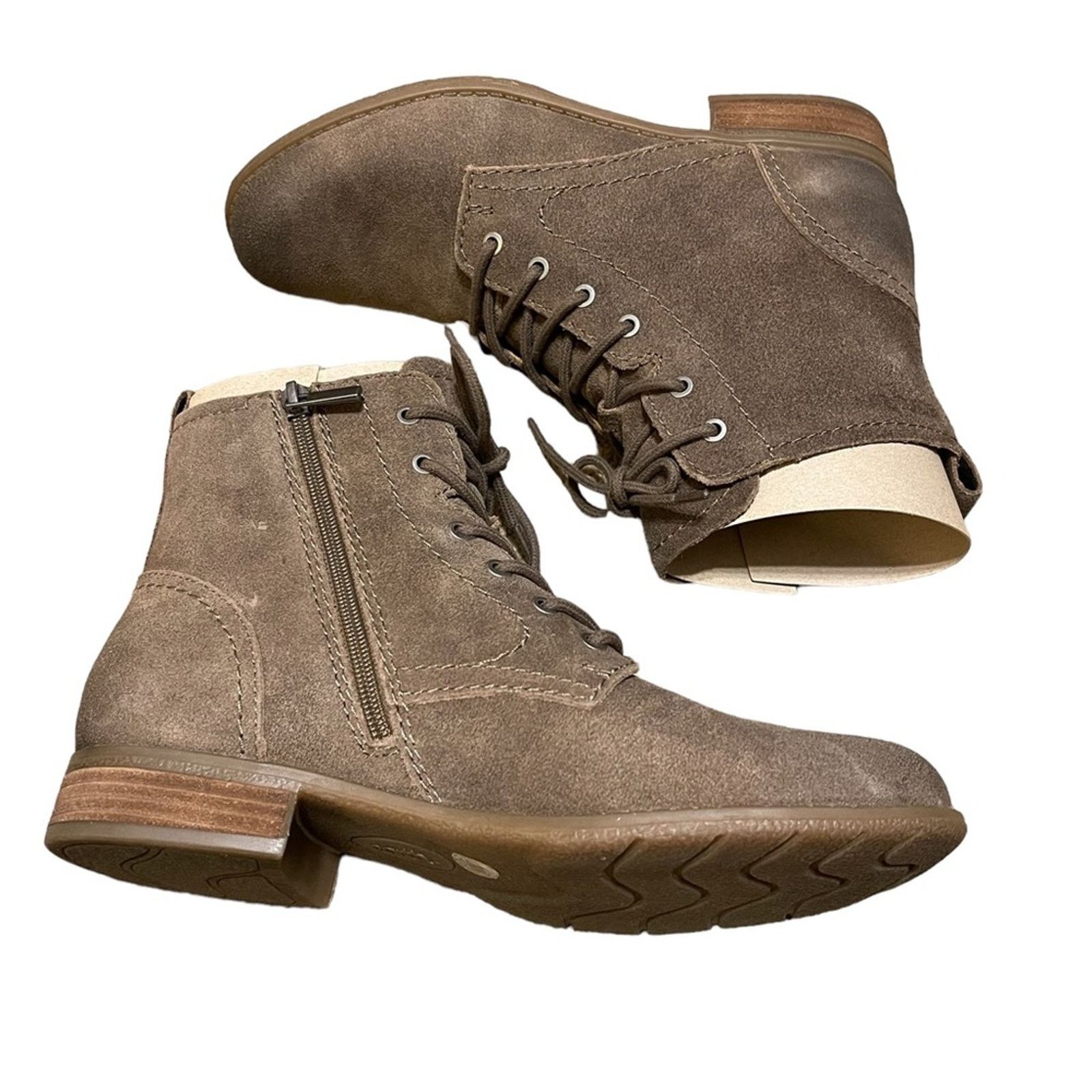 Other Earth Womens Leather Lace-Up Ankle Boots Janel M Brown 9 NEW Size US 9 / IT 39 - 5 Thumbnail