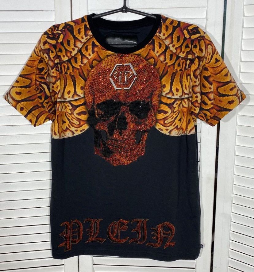 Philipp Plein Philipp Plein Skull Crystal T-Shirt Size US M / EU 48-50 / 2 - 1 Thumbnail