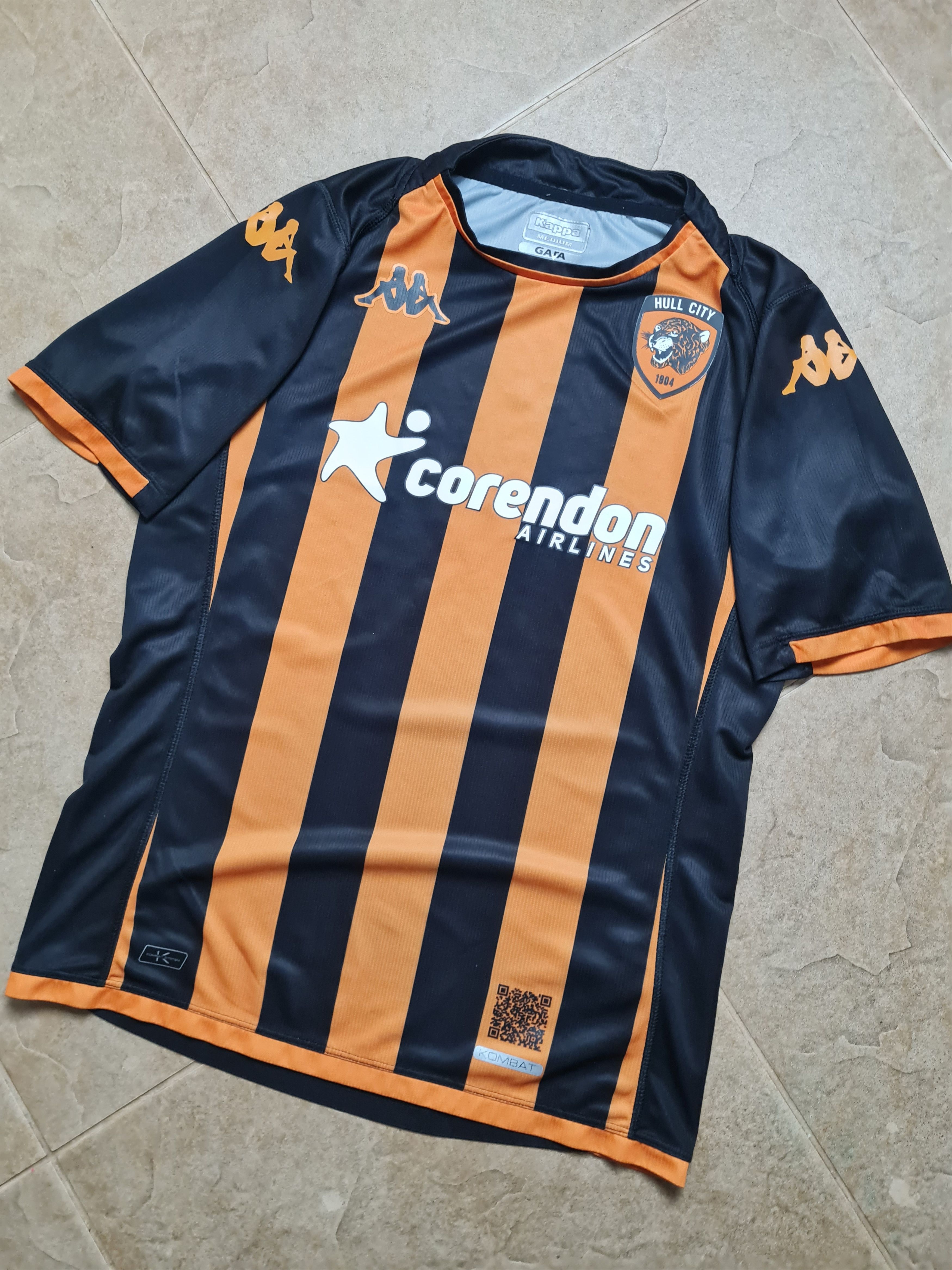 Kappa Footbal Jersey Kappa HULL CITY Soccer Shirt 2024/25 Home Size US M / EU 48-50 / 2 - 6 Thumbnail