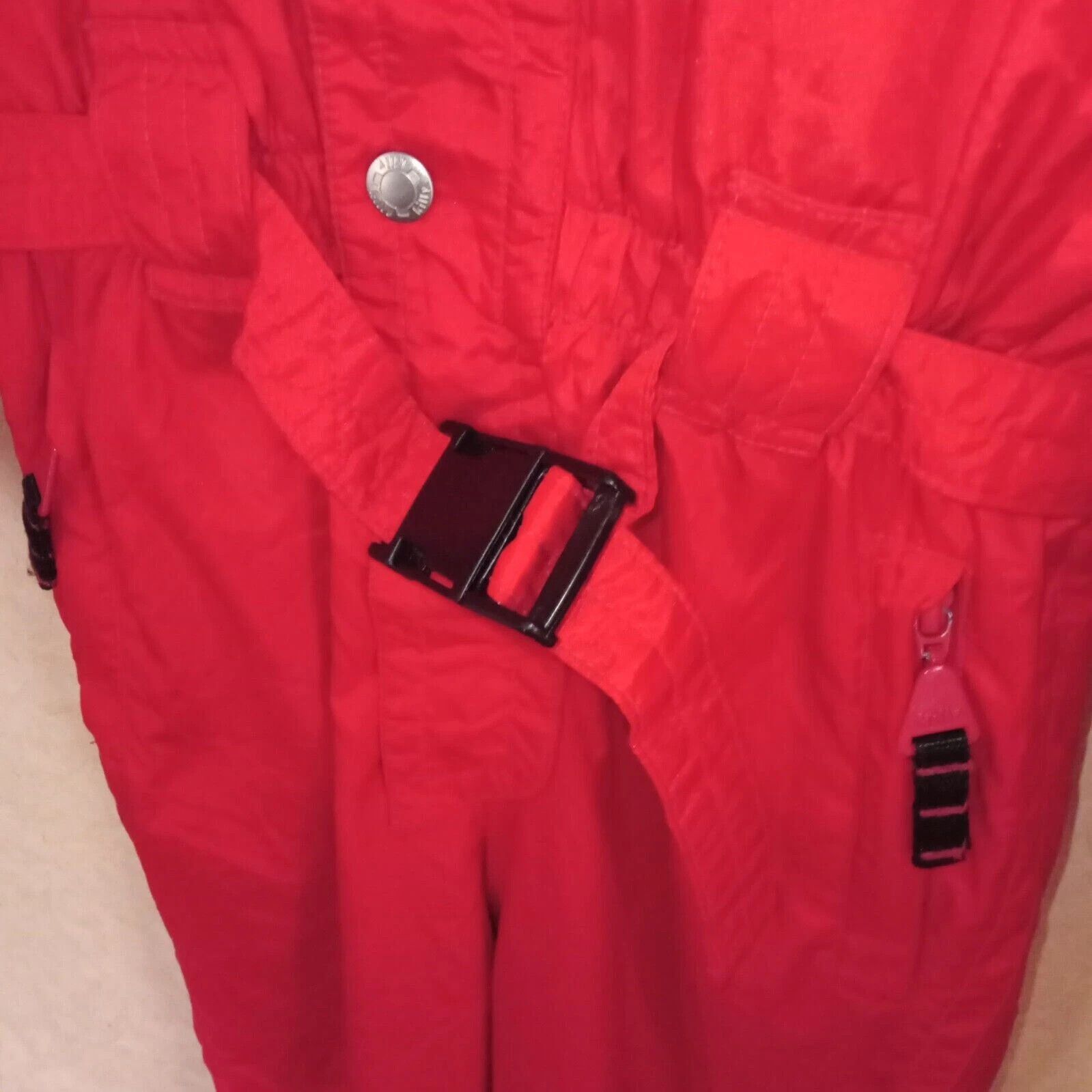 Other Vintage KILLY Red One Piece Ski Suit Snowsuit Sz 12 Size L / US 10 / IT 46 - 6 Thumbnail