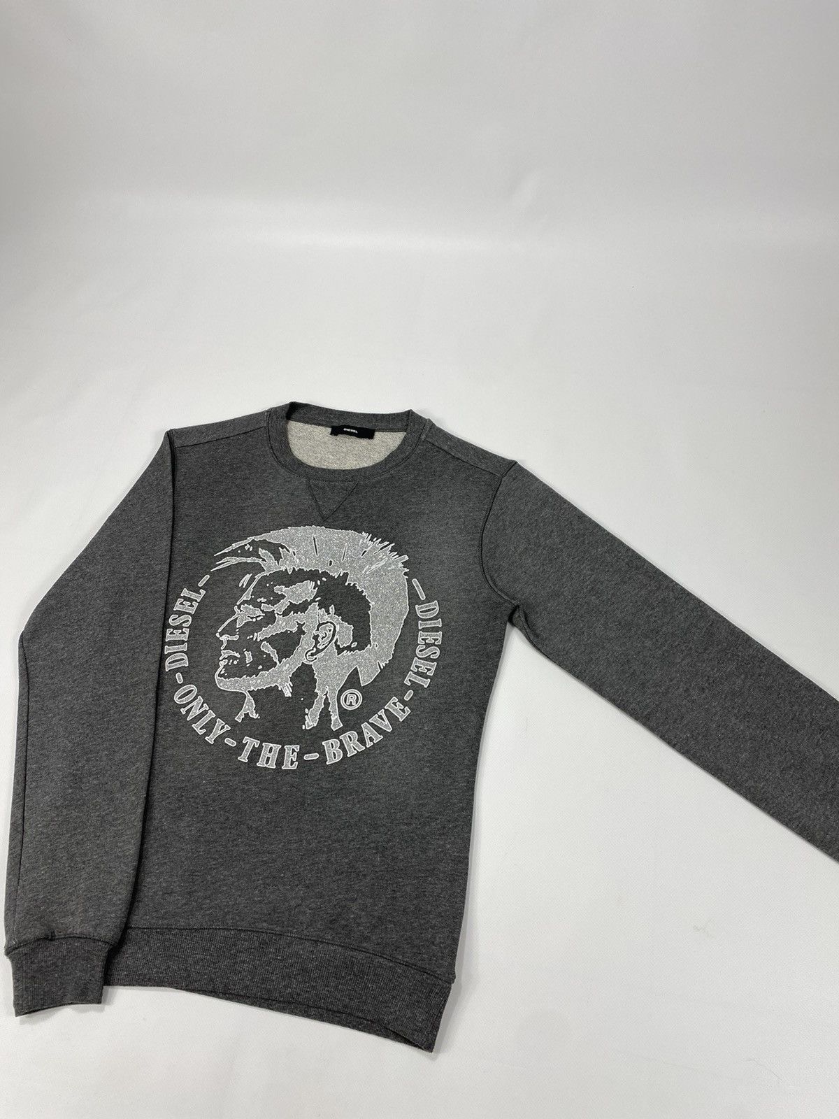 Diesel 🔥LASTDROP🔥 Diesel Shiny Logo Punk Only The Brave Sweatshirt Size US S / EU 44-46 / 1 - 3 Thumbnail