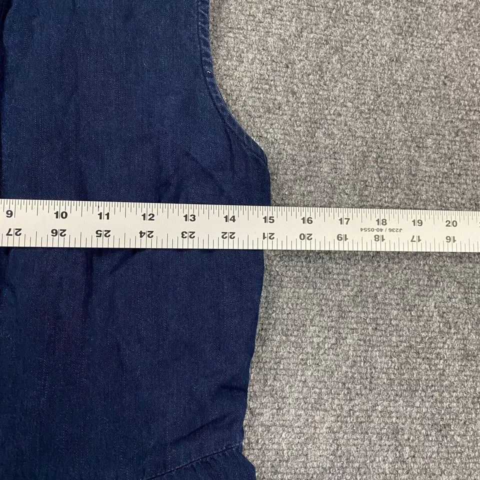 Banana Republic Banana Republic Dress Womens 4P Denim A-Line 100% Lyocell Size S / US 4 / IT 40 - 4 Thumbnail