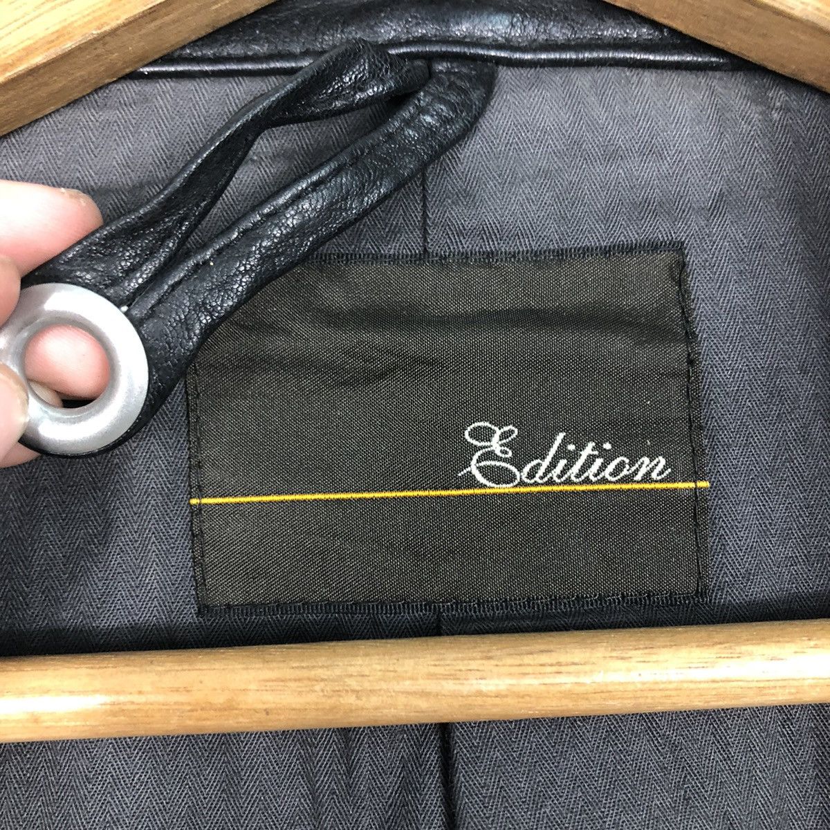 Japanese Brand 📌Rich Black Biker Leather Jacket Bondage Design Edition Size US M / EU 48-50 / 2 - 20 Thumbnail