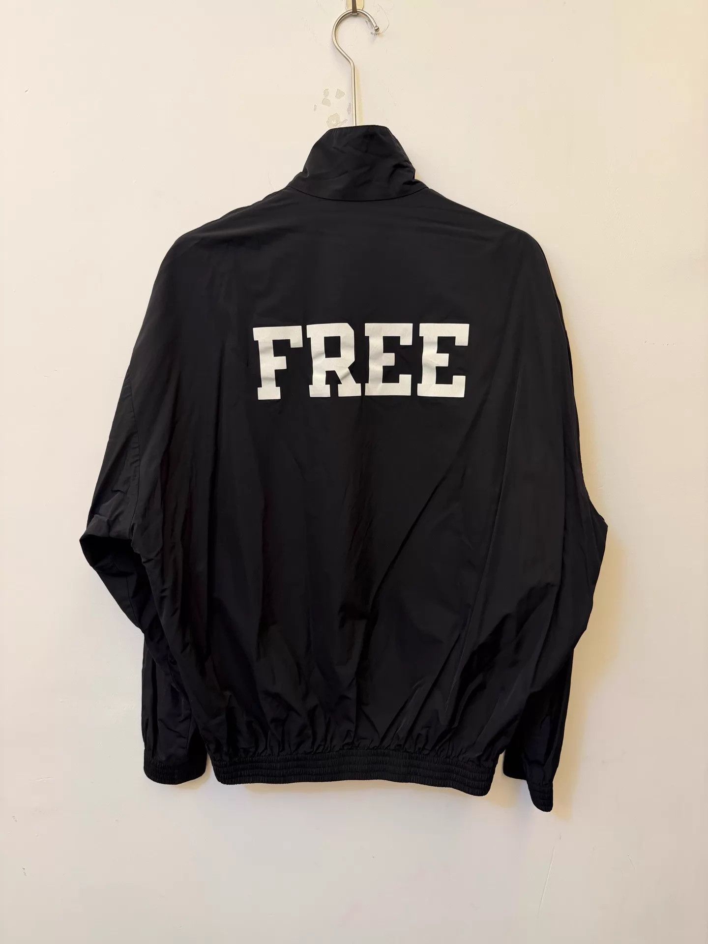 Balenciaga Balenciaga logo print regular fit unisex black jacket 44 Size US S / EU 44-46 / 1 - 2 Thumbnail