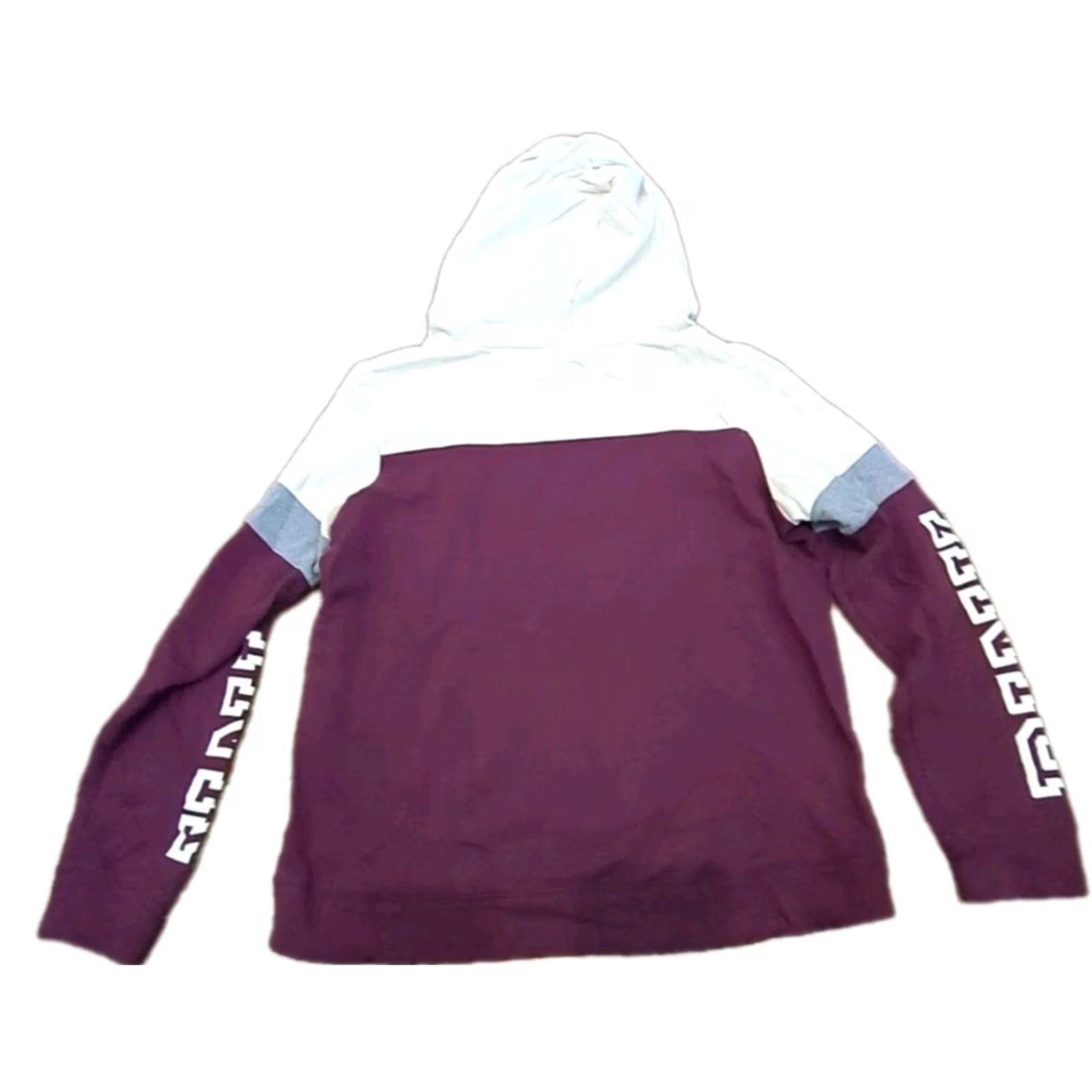 Pinko PINK Hoodie Women's Large Zip Crew Neck Logo Multicolor Cotton Blend Long Sleeve Full Zip Hooded Victoria's Secret PINK Size L / US 10 / IT 46 - 4 Thumbnail