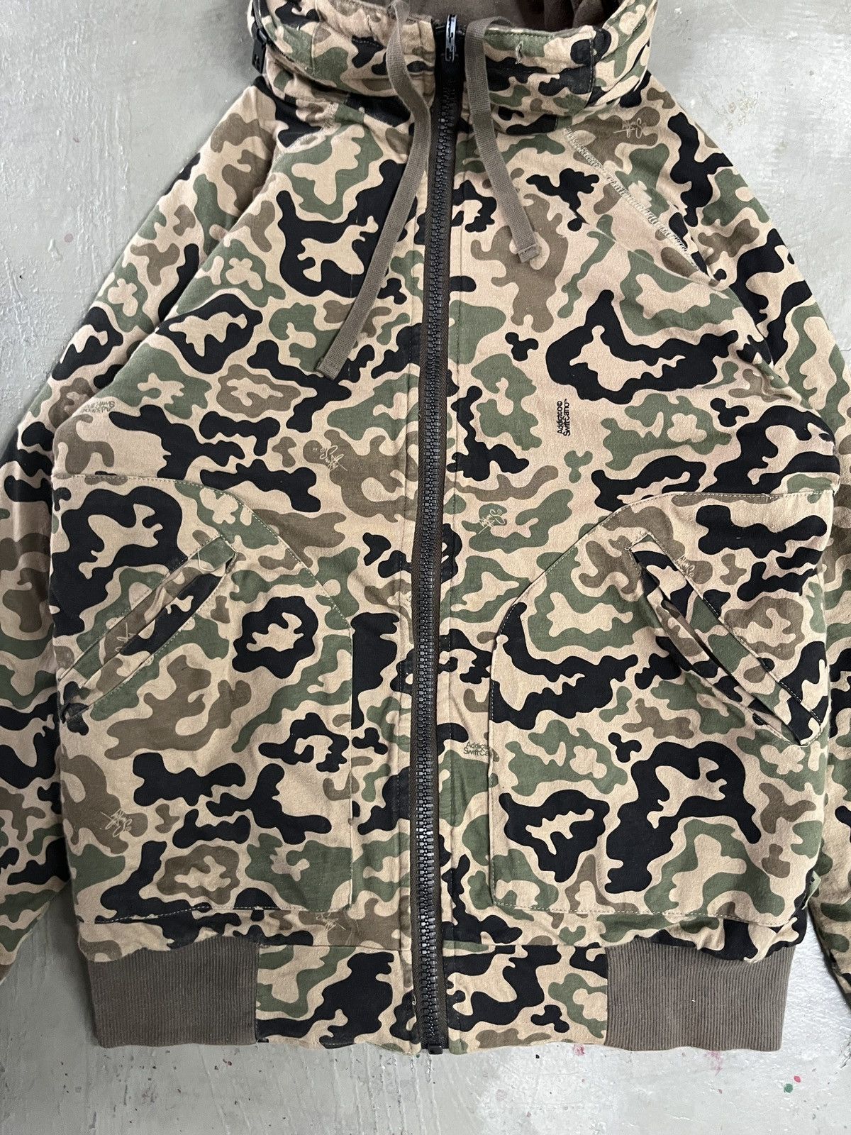 GOA Y2K REVERSIBLE BONO HOODIE CAMO ADDICT GOA LGB KMRII STYLE Size US S / EU 44-46 / 1 - 17 Thumbnail