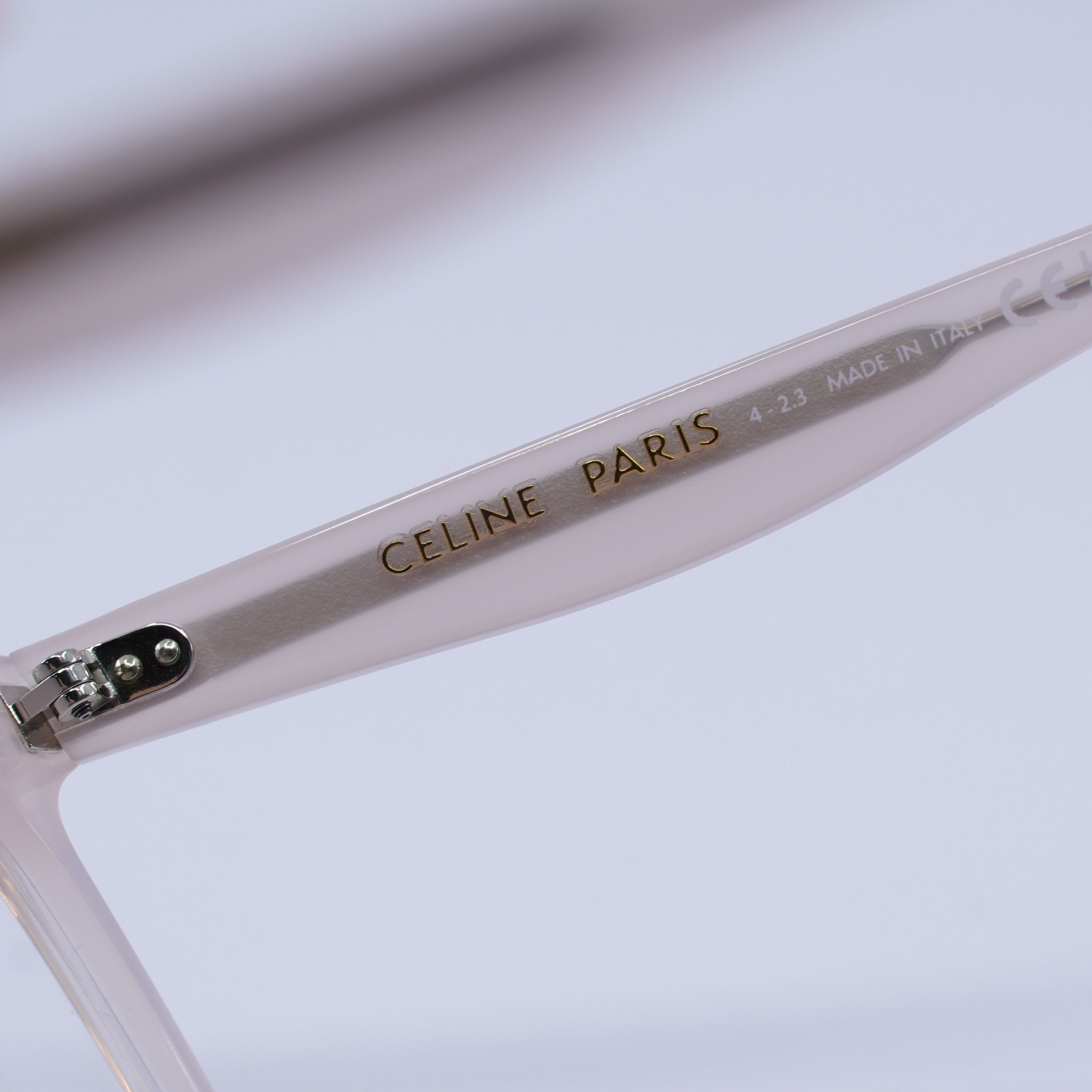 Celine Celine CL5010IN 072 Eyeglasses Shiny Rose Pink 53mm Square Size ONE SIZE - 6 Thumbnail