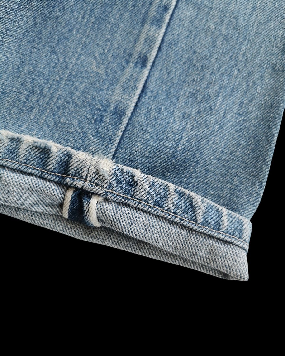 Levi's 70s - 80s Vintage Levis Button Stamp 6 Selvedge Denim Jeans Size US 27 - 3 Thumbnail
