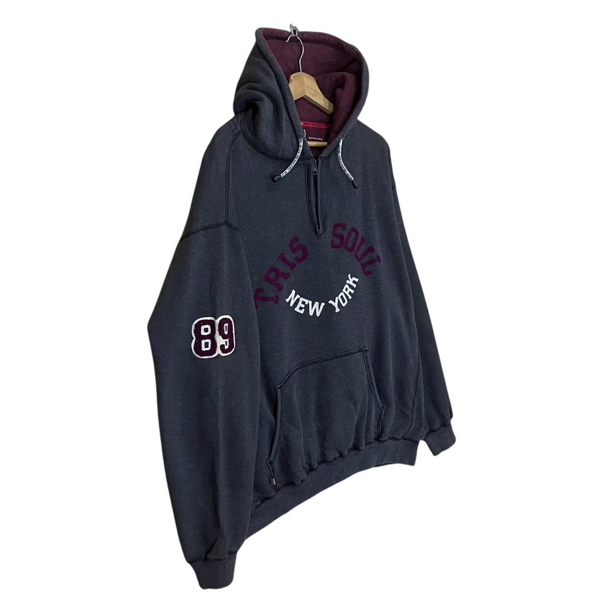 Japanese Brand × Triple 5 Soul × Vintage Triple 5 Soul Spellout Embroidered Pullover Hoodie Size XXL Size US XL / EU 56 / 4 - 2 Thumbnail