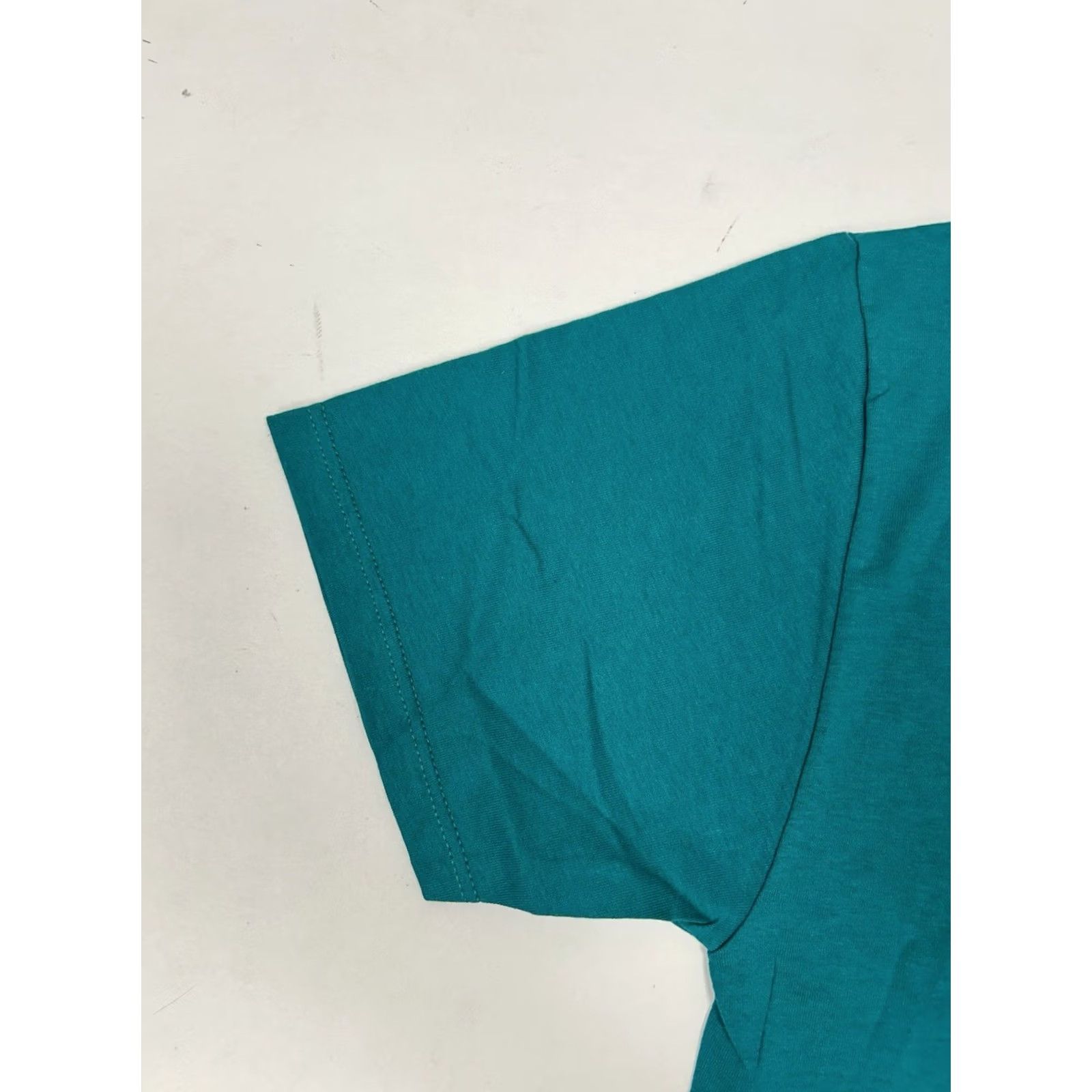 Russell Athletic VINTAGE Russell Athletic Blank T-shirt Mens M USA Made Shirt Short Sleeve Crew Neck Blue 90s USA Size US M / EU 48-50 / 2 - 3 Thumbnail
