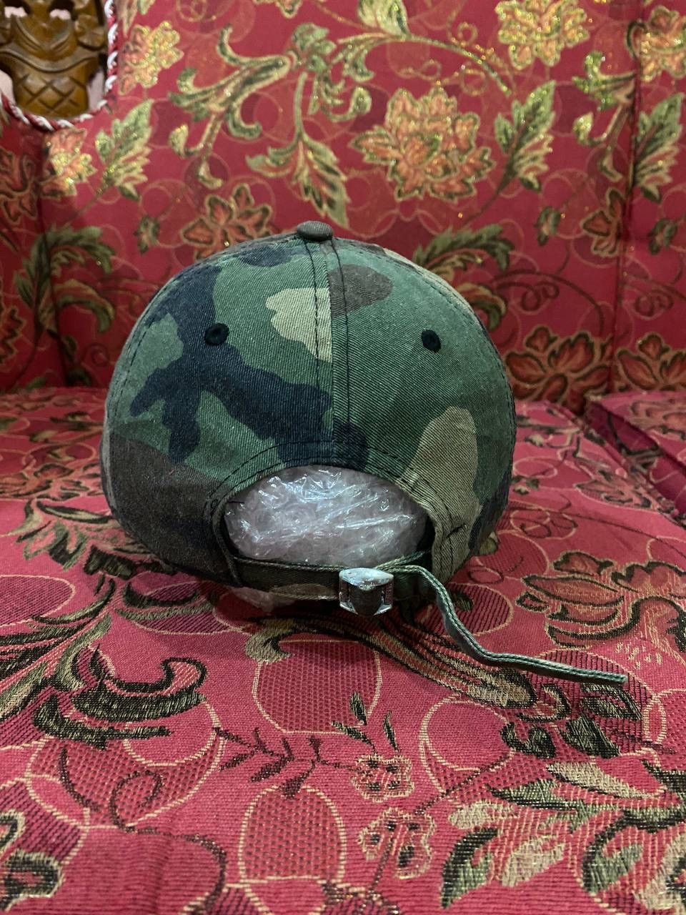 MLB × New Era Vintage Y2K New Era La Camouflage Trucker Cap Size ONE SIZE - 3 Thumbnail
