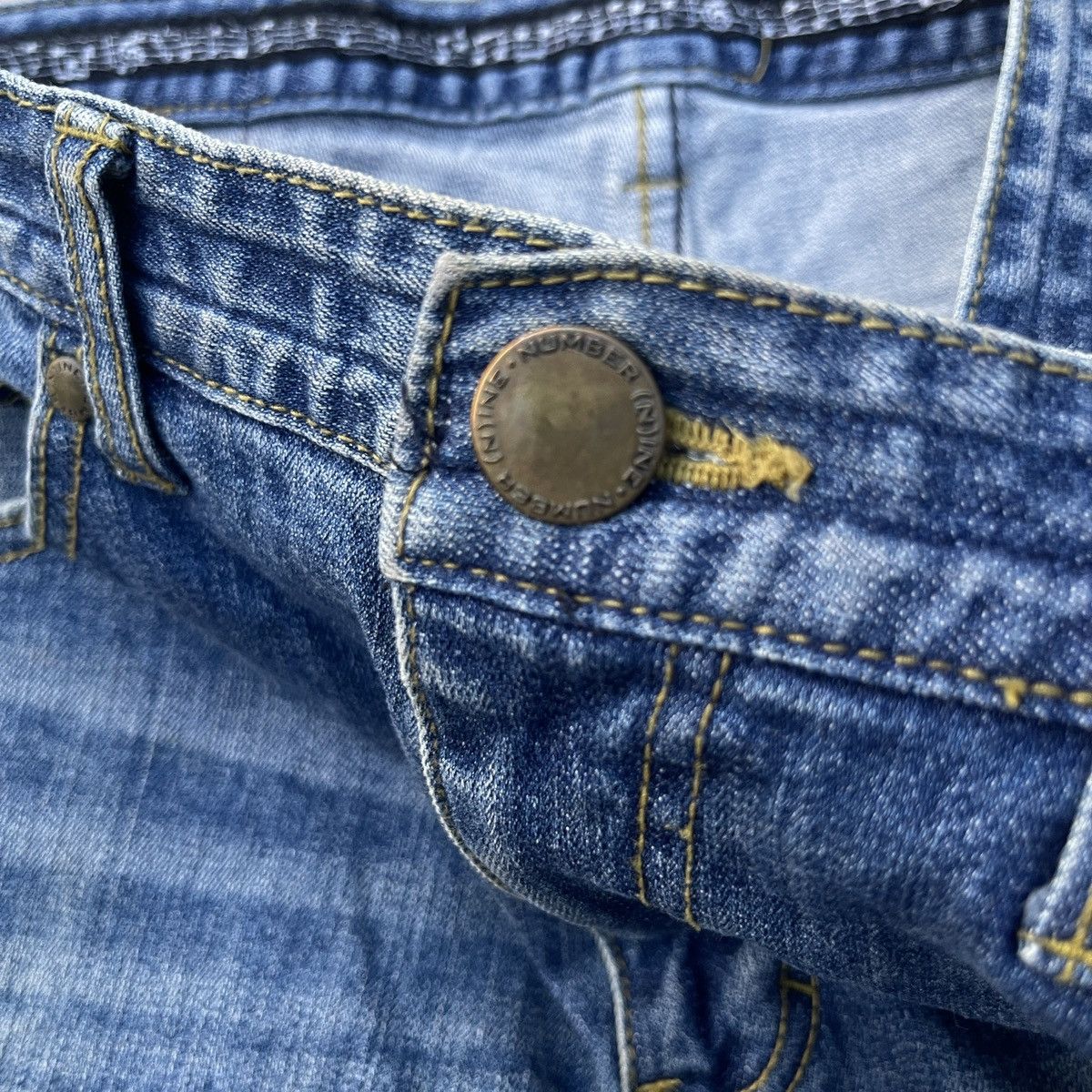 Number (N)ine SS03 Number Nine Grunge Collection Jeans Size US 32 / EU 48 - 10 Thumbnail