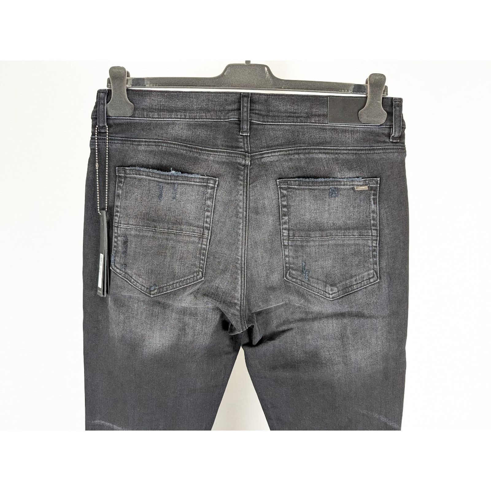 Amiri o1rshd1 Boucle MX1 Jeans in Aged Black Size US 38 / EU 54 - 19 Thumbnail