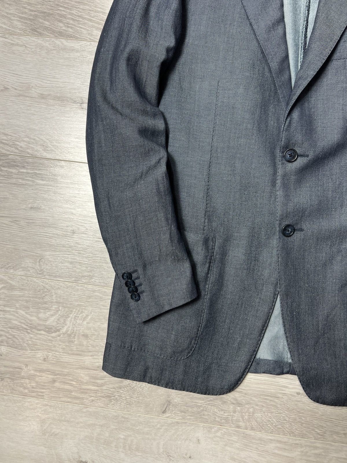 Corneliani Corneliani Mantua Cupro 100 Blazer Jacket 2 Button Size 50R Size 40R - 5 Thumbnail